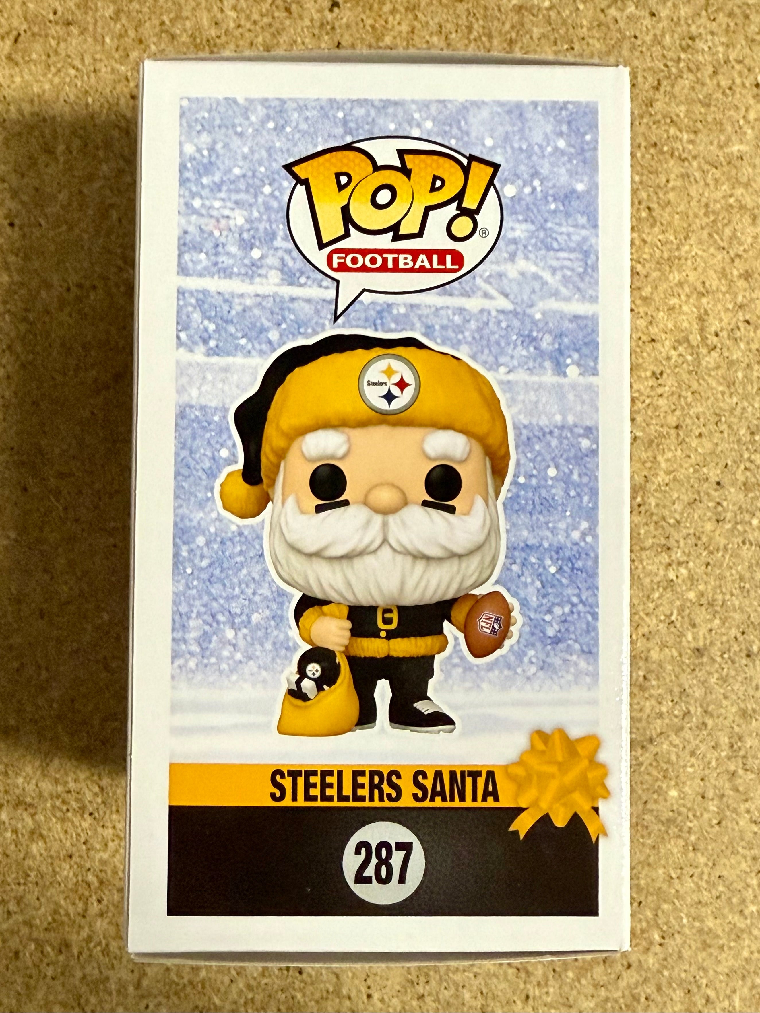donnie-iris-signed-nfl-pittsburgh-steelers-santa-funko-pop-287-with-jsa-coa