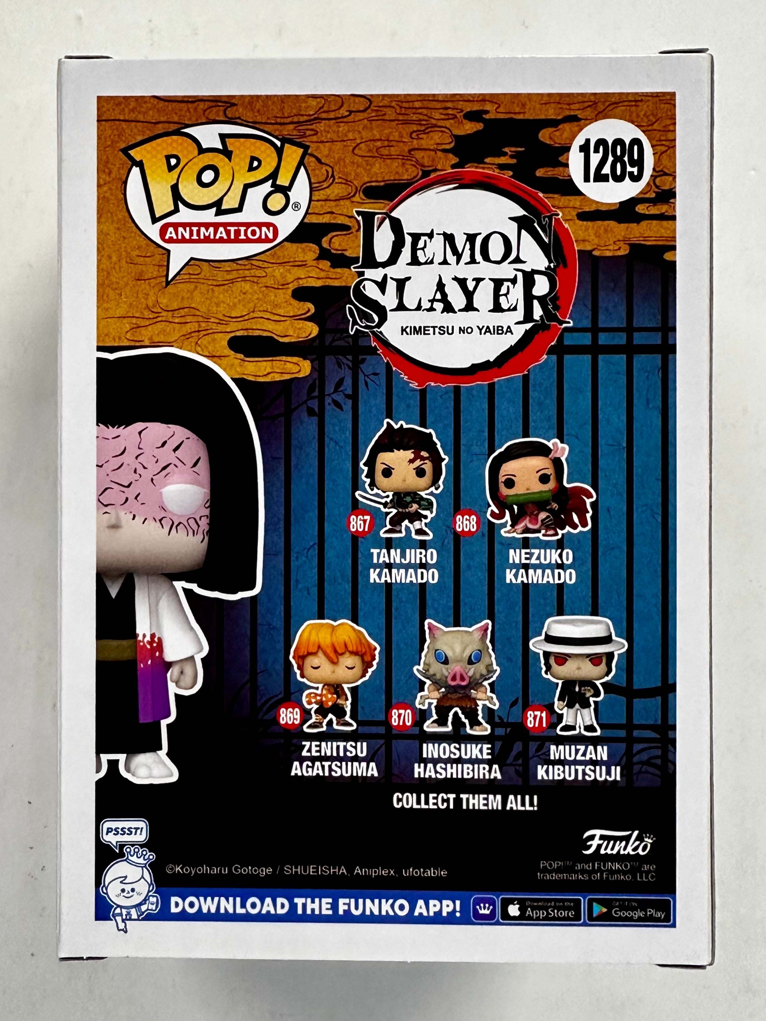 Funko Pop! Animation Kagaya Ubuyashiki With Crow #1289 Demon Slayer 2023 Exclusive