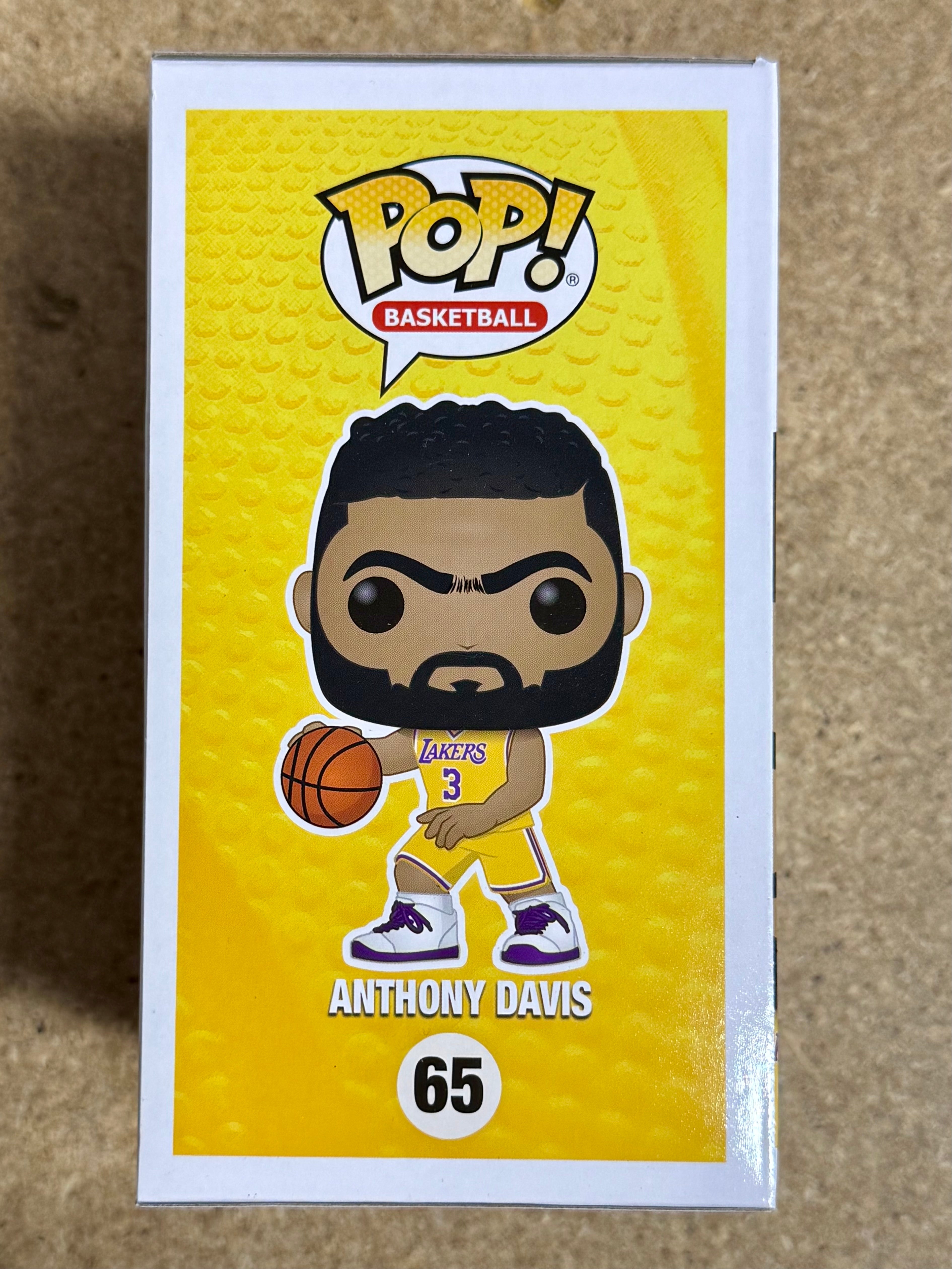 Funko Pop! Basketball Anthony Davis #65 NBA LA Los Angeles Lakers 2019 Vaulted