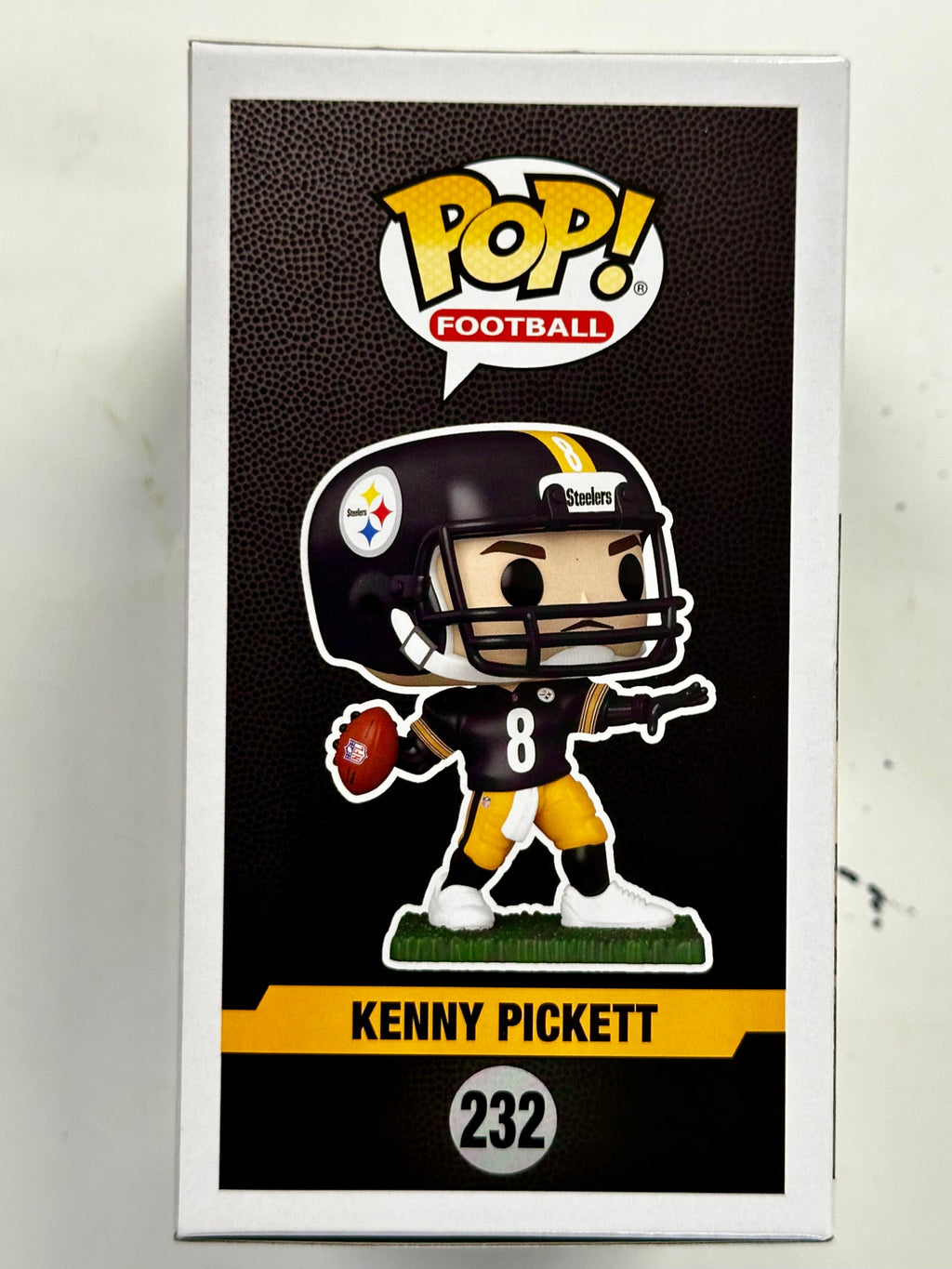 Funko Pop! Football Kenny Pickett #232 NFL Pittsburgh Steelers 2023 Fanatics Exclusive