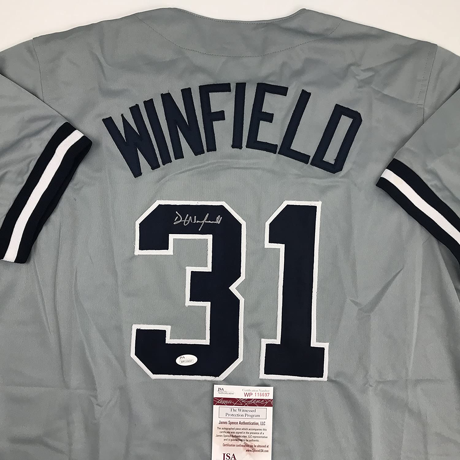 autographed-signed-dave-winfield-new-york-grey-baseball-jersey-jsa-coa