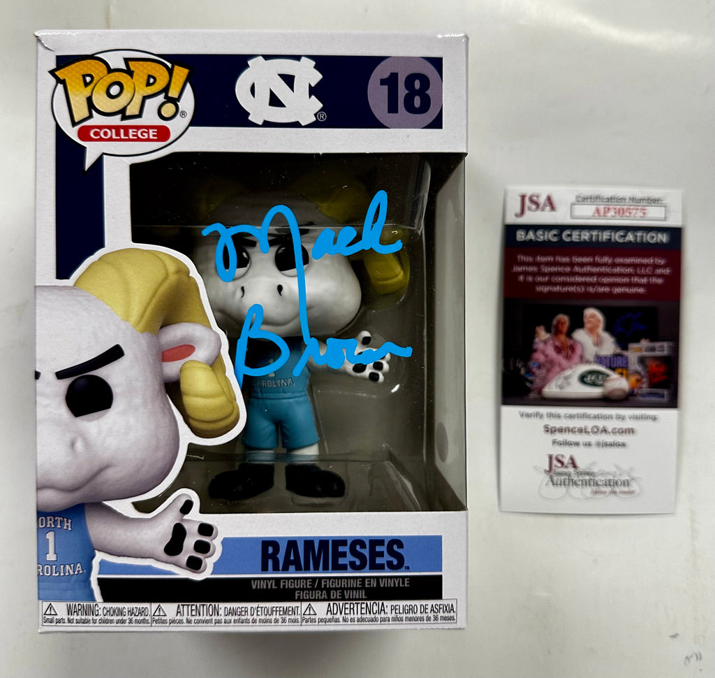 coach-mack-brown-signed-ncaa-ramses-18-unc-north-carolina-tar-heels-funko-pop-with-jsa-coa