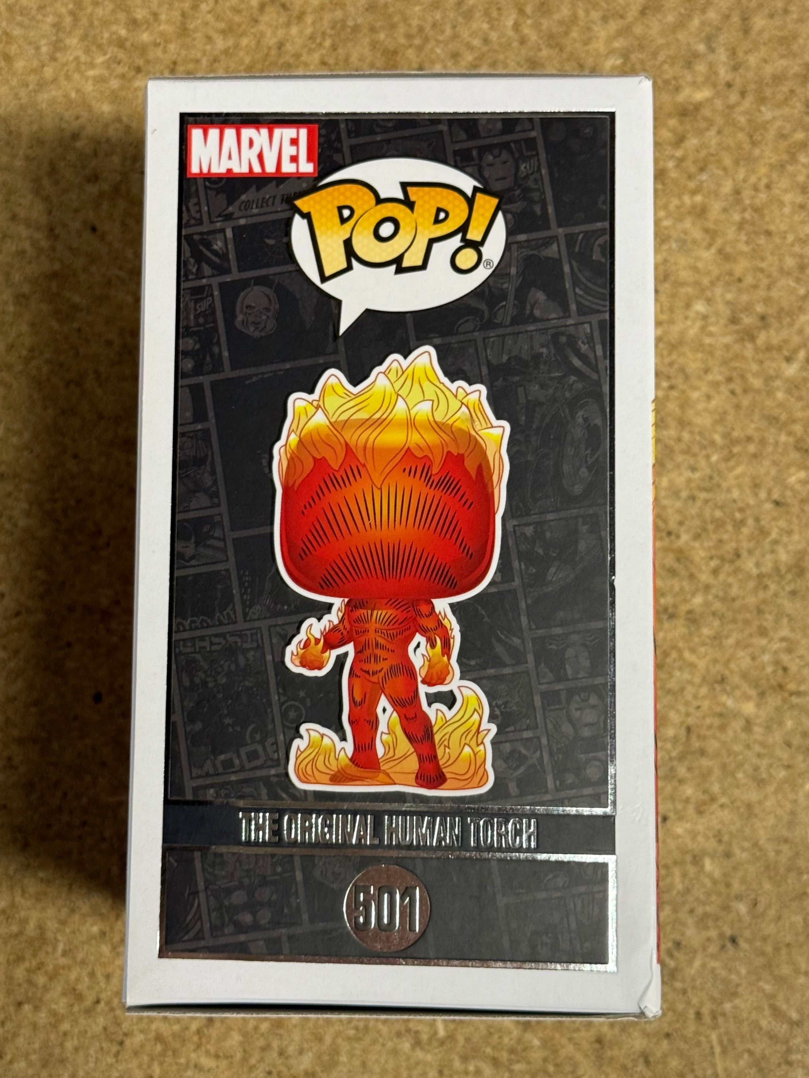 brian-austin-green-signed-fantastic-four-original-human-torch-501-funko-pop-with-psa-coa