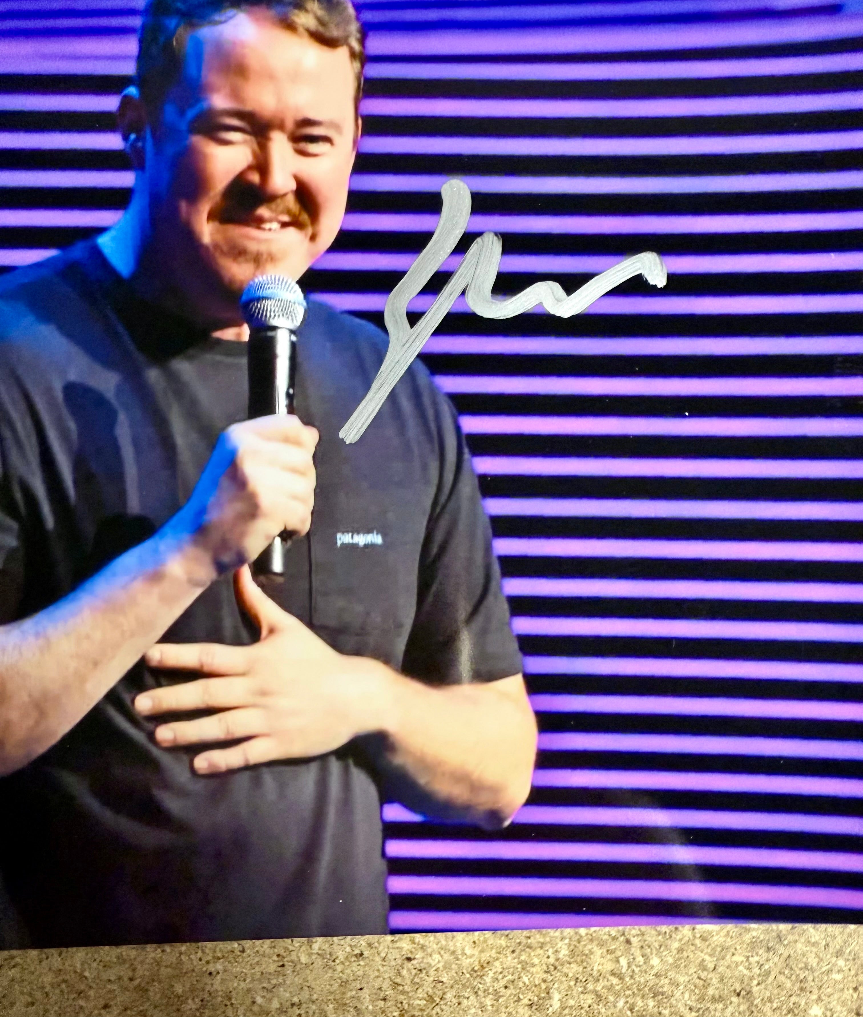 comedian-shane-gillis-stand-up-signed-8x10-photo-with-jsa-coa-1