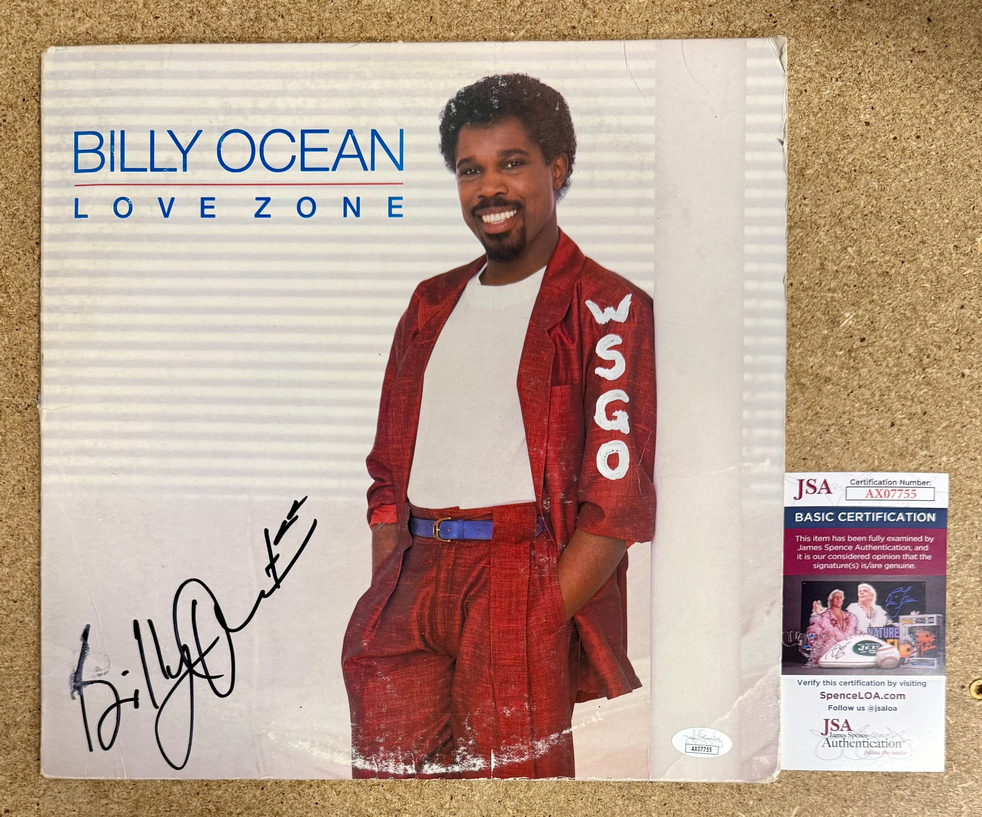 billy-ocean-signed-autographed-love-zone-1986-vinyl-with-jsa-coa