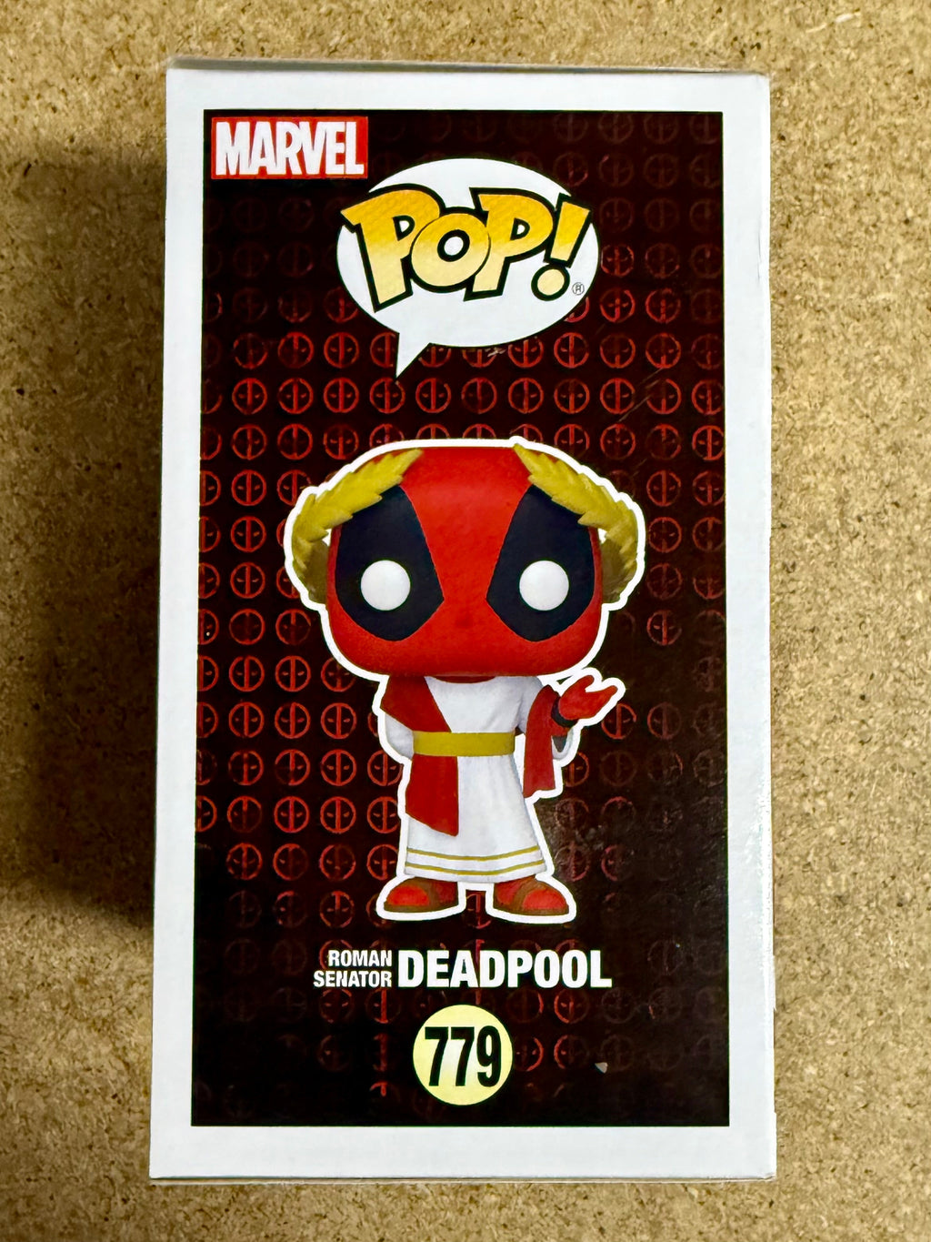 TJ Miller “Weasel” Signed Roman Senator Deadpool Funko Pop #779 With JSA COA