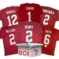 autographed-signed-alabama-university-college-football-jersey-mystery-box-with-psa-jsa-or-beckett-coa