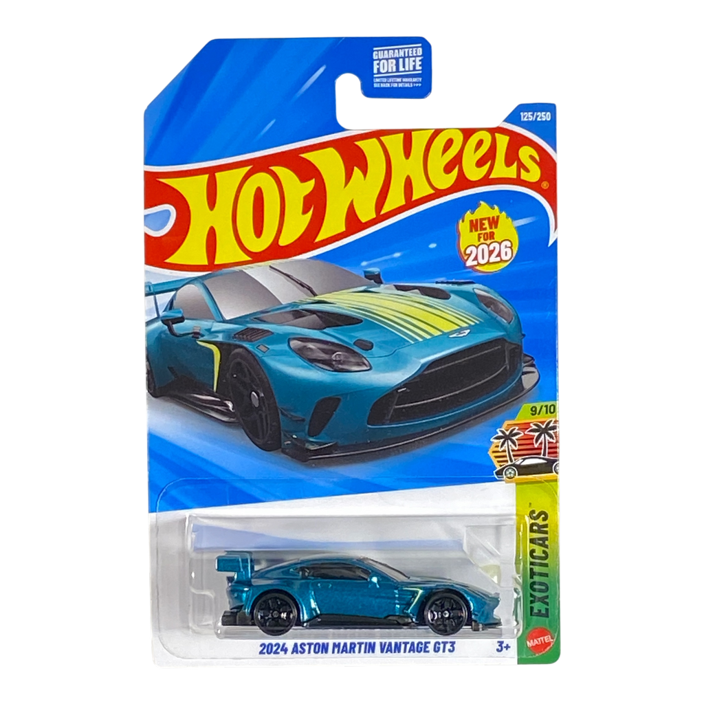 Hot Wheels 2024 Aston Martin Vantage GT3 - Exoticars Series 9/10