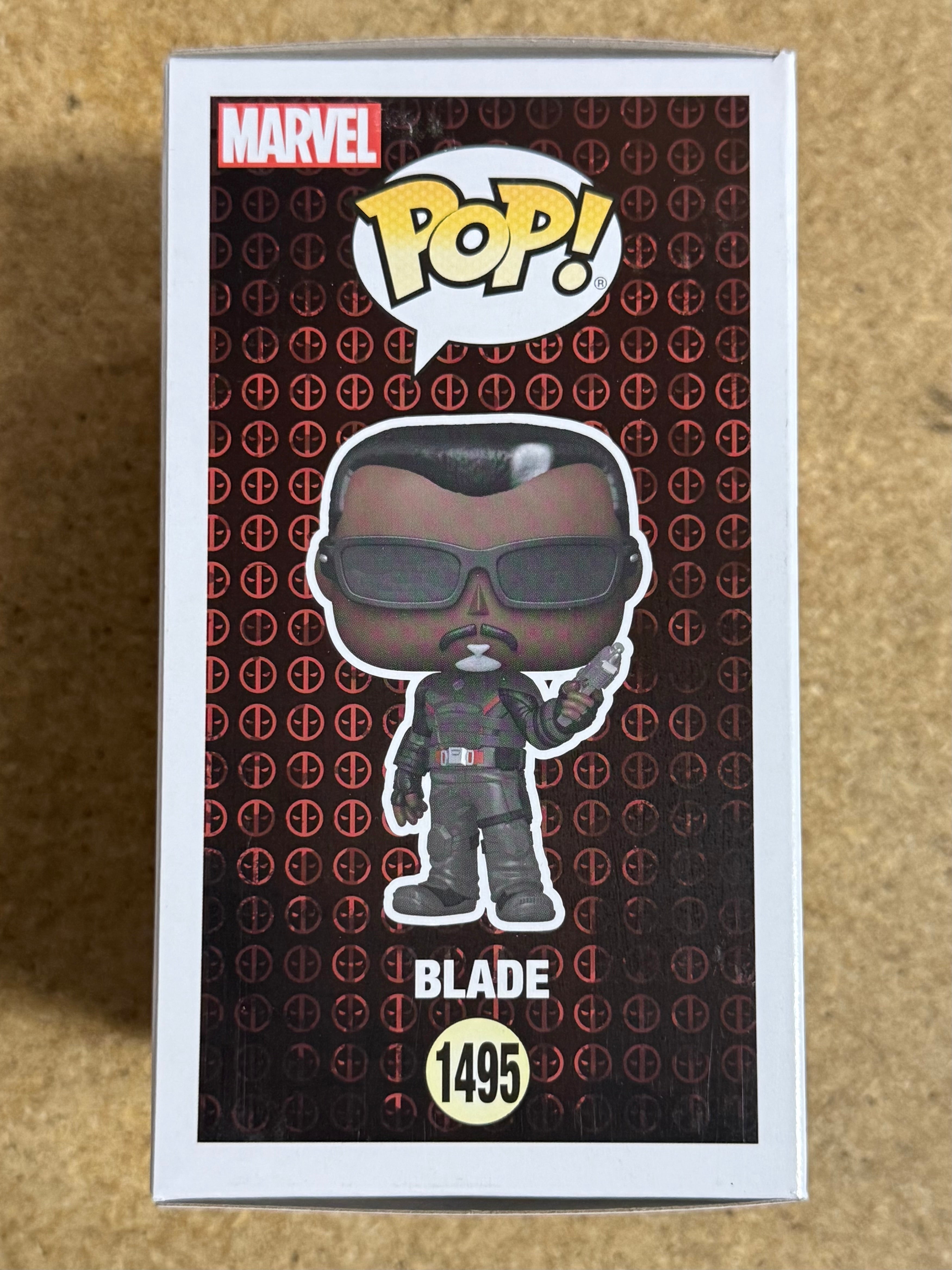 Funko Pop! Marvel Blade The Vampire Hunter #1495 MCU Deadpool & Wolverine 2024
