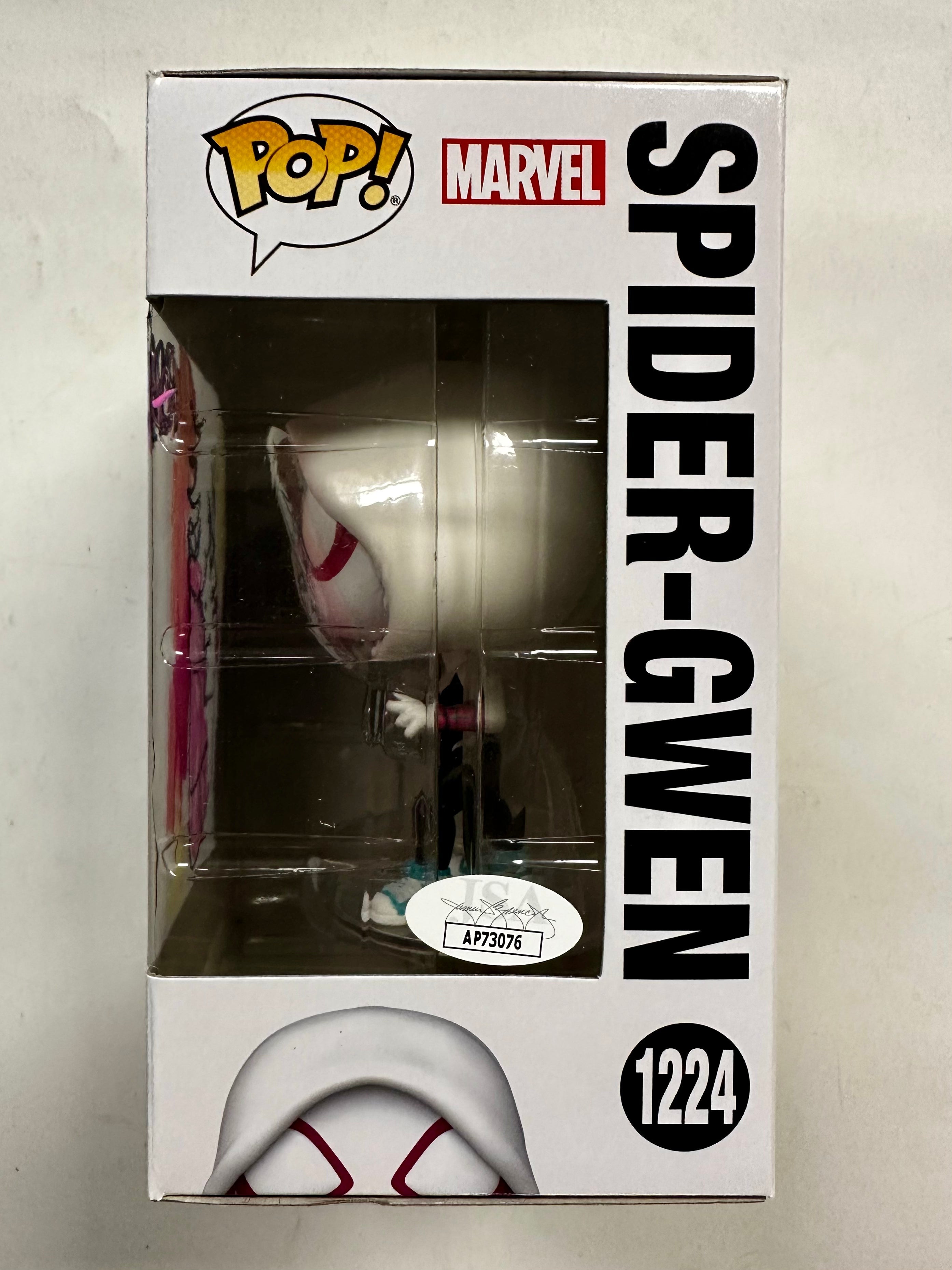 Robbi Rodriguez Signed & Remarked Spider-Gwen Verse Funko Pop! #1224 Marvel 2023