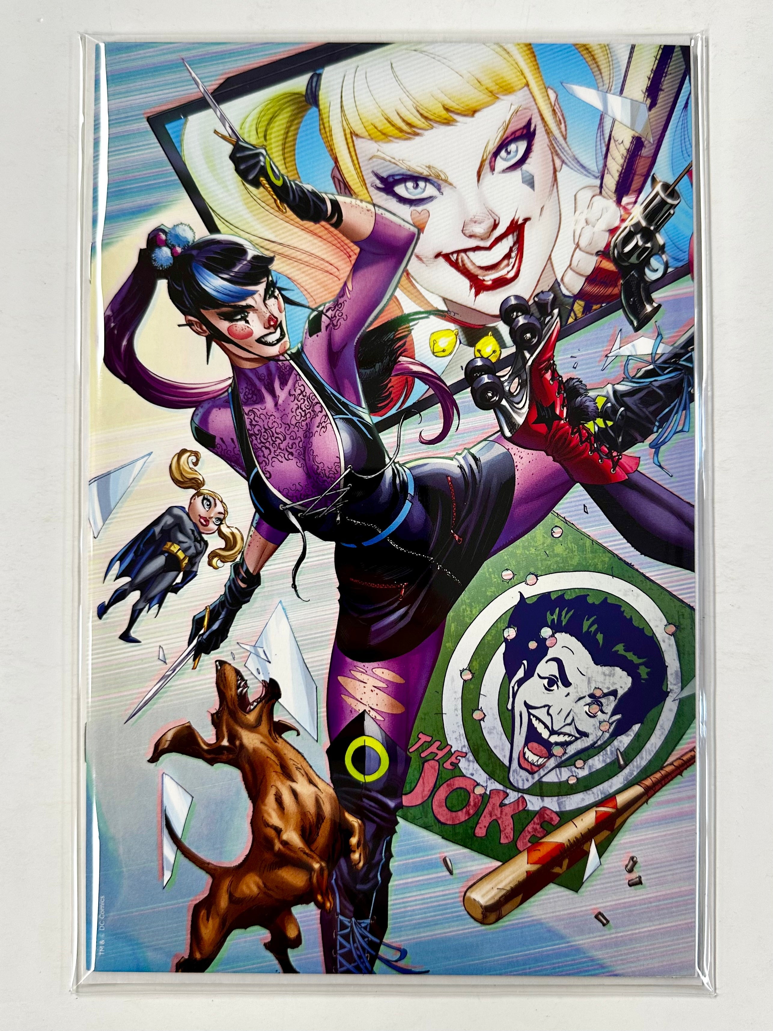 Harley Quinn #75 J Scott Campbell B & C Connecting DC Comics 2020 Variant Exclusives