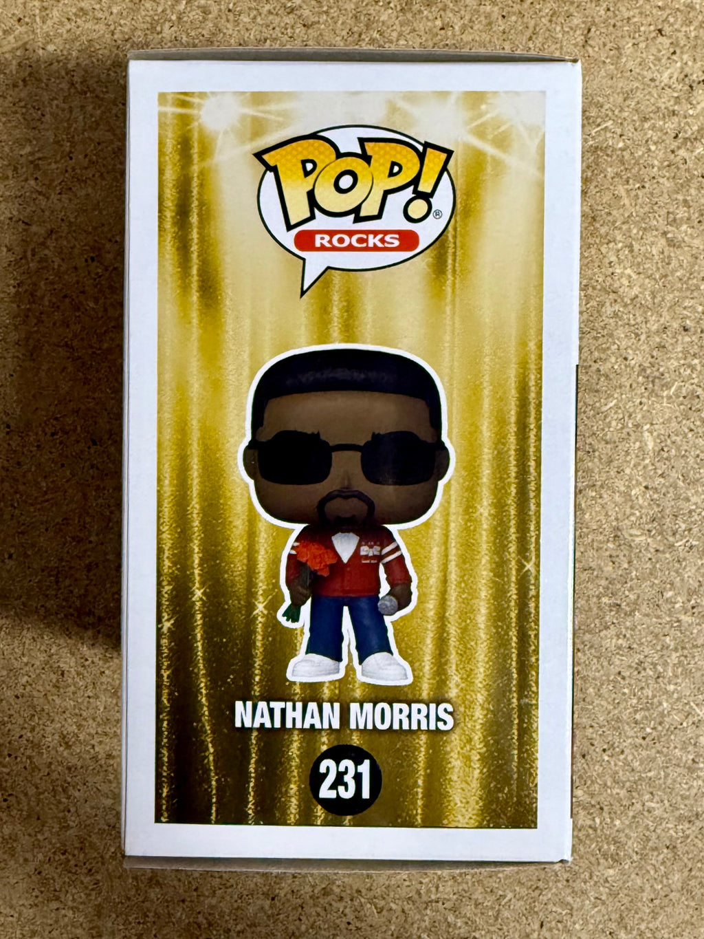 Nathan Morris Signed Boys II Men 2021 Vaulted Funko Pop! With JSA COA