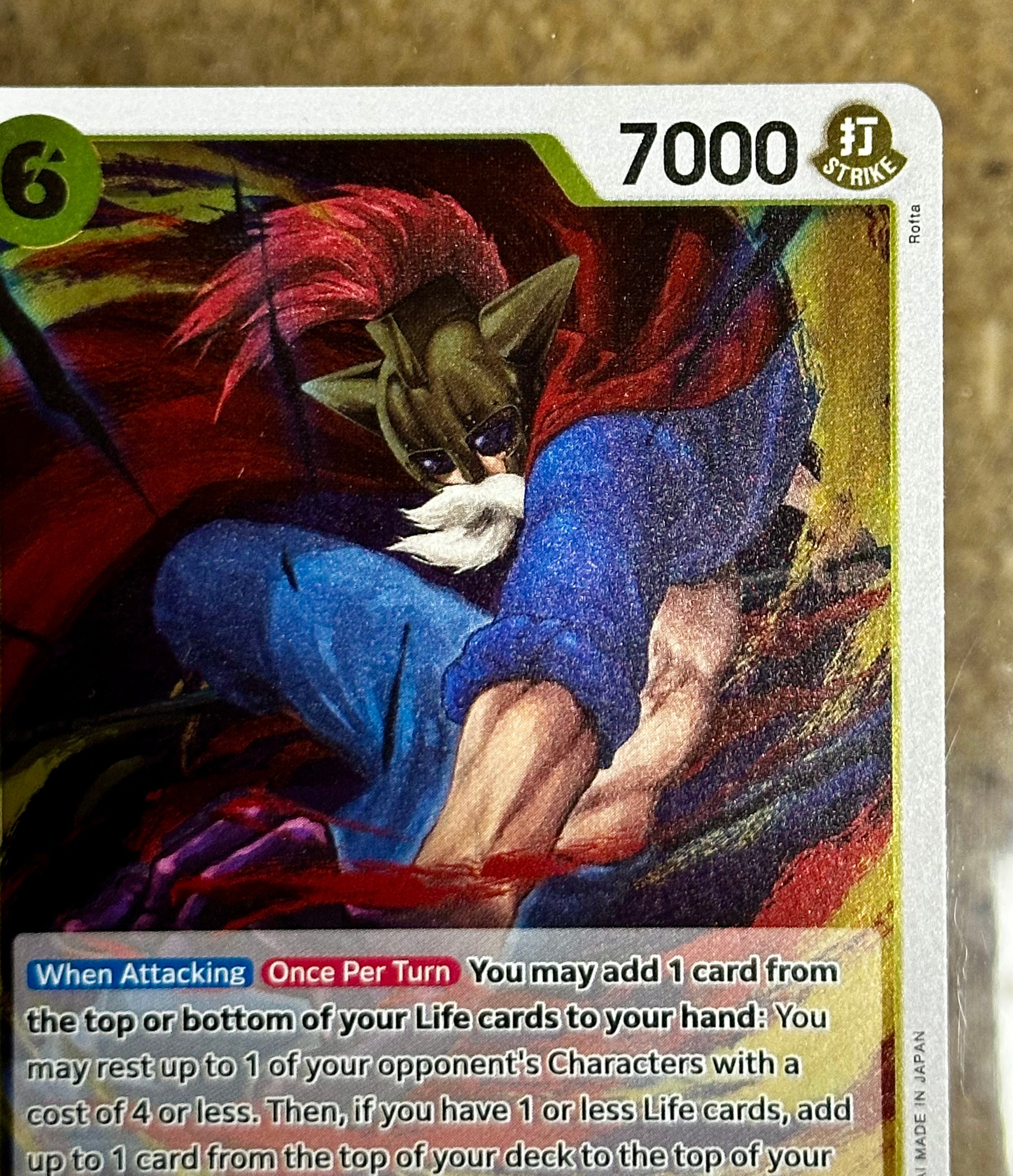 One Piece Card Game TCG - Lucy OP07-112 - Rare - 500 Years in the Future - Foil