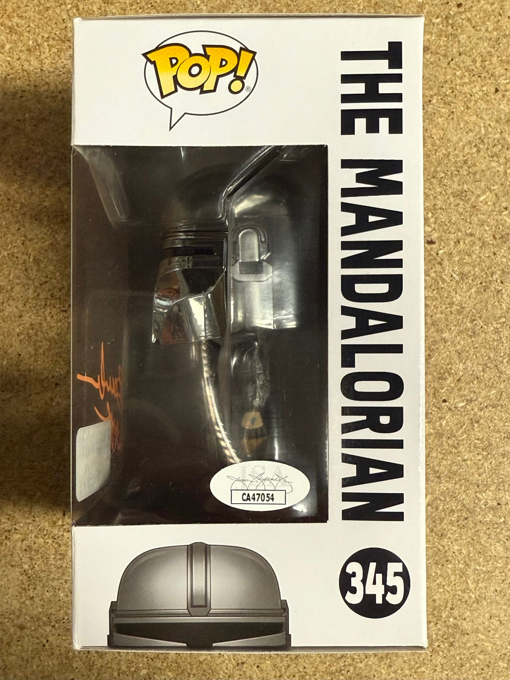 brendan-wayne-signed-mandalorian-star-wars-exclusive-funko-pop-345-with-jsa-coa