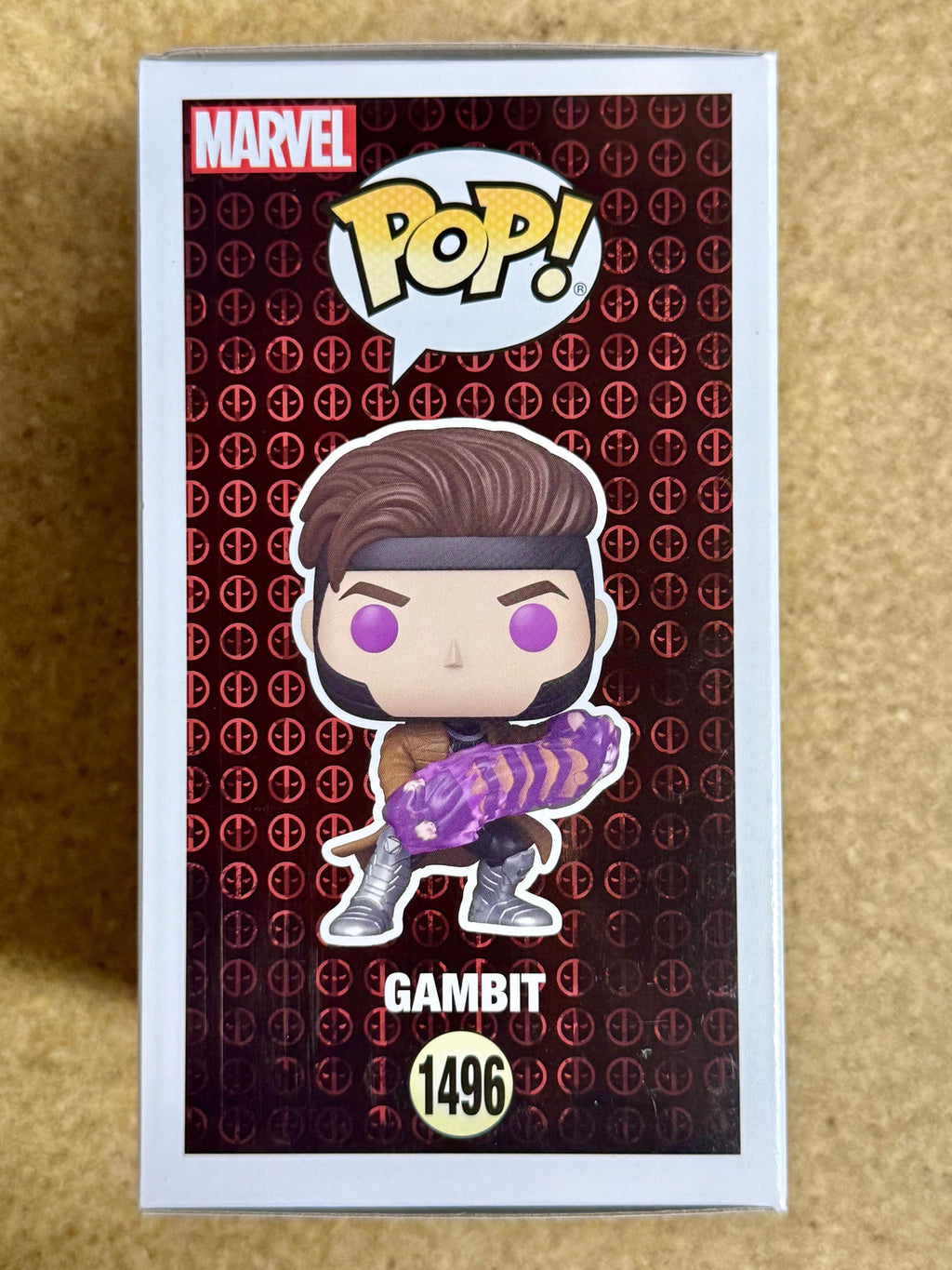 Funko Pop! Marvel Gambit With Cards #1496 MCU Deadpool & Wolverine 2024