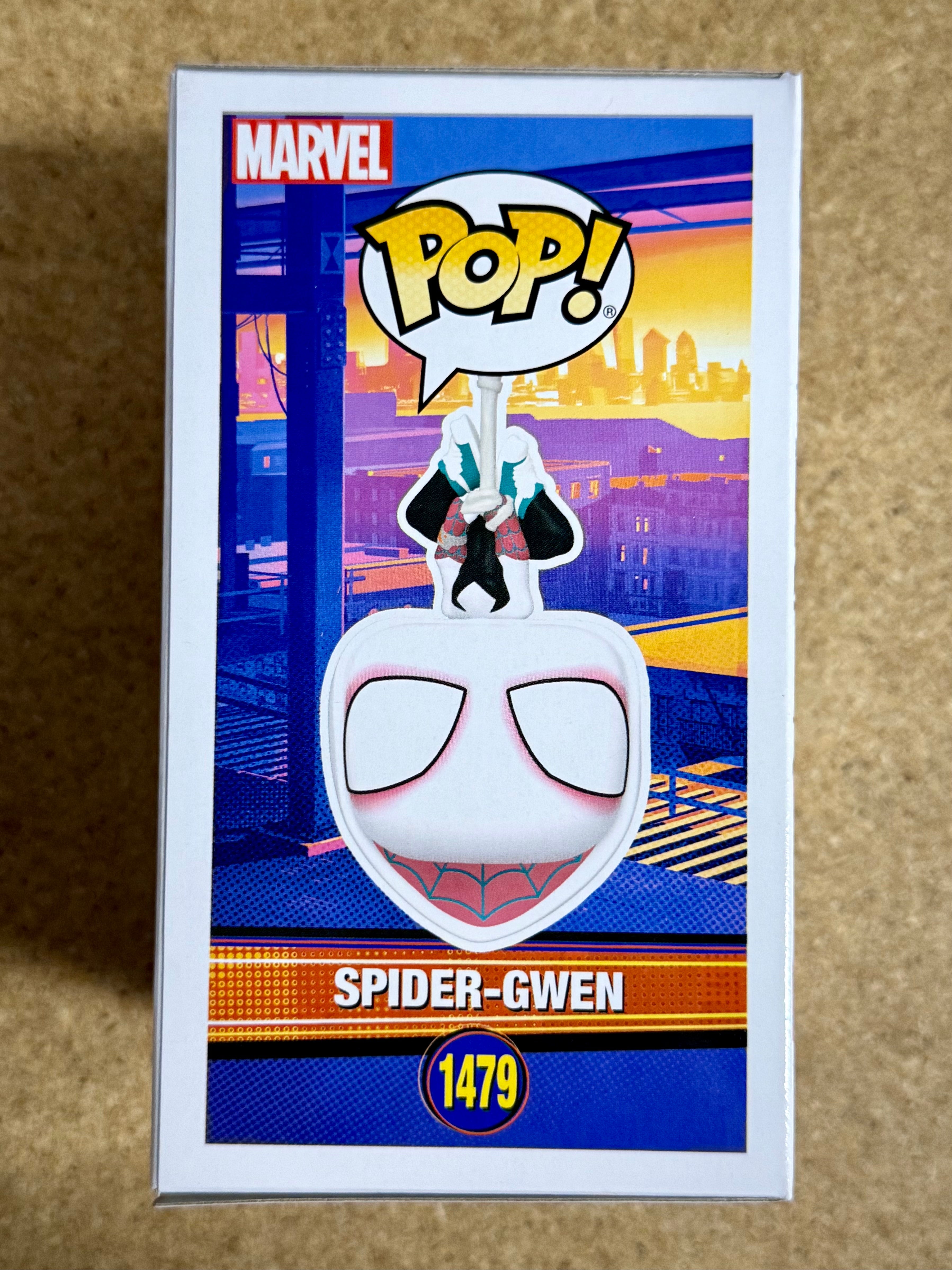 Funko Pop! Marvel Spider-Gwen Hanging #1479 Across The Spider-Verse 2025 Exclusive