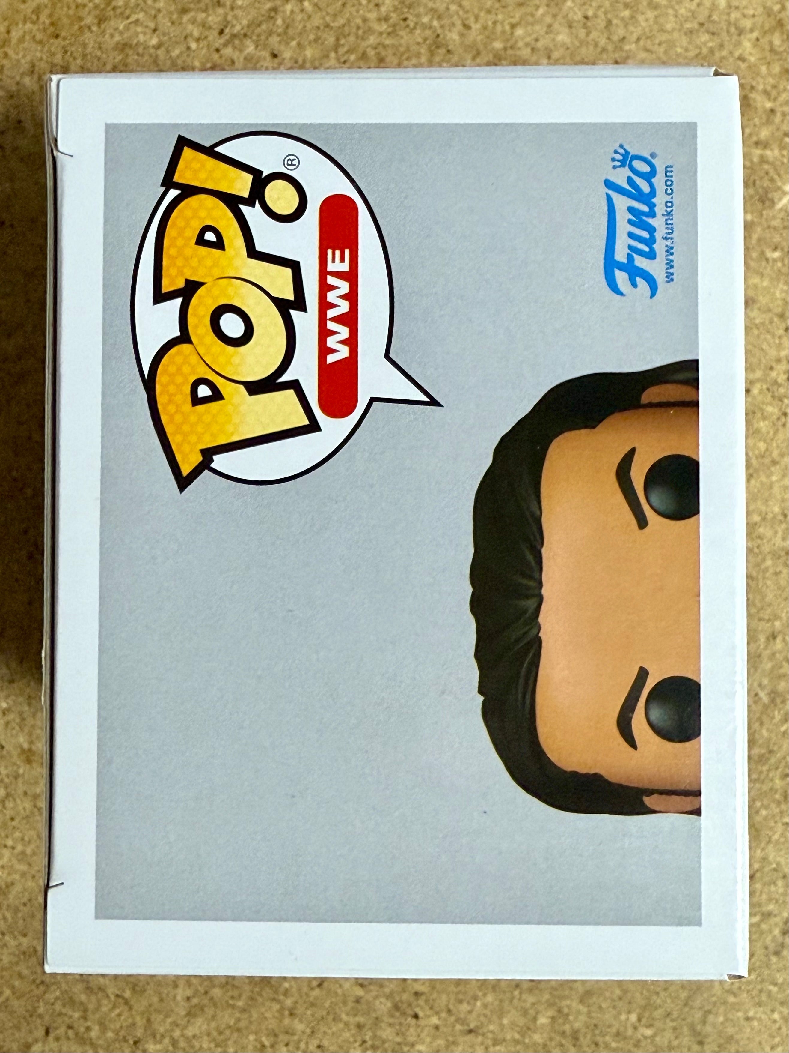 Funko Pop! WWE Roman Reigns (Superman Punch) #183 Wrestler Tribal Chief OTC 2025