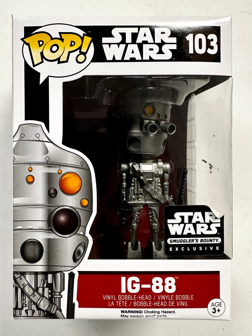 Funko Pop! Star Wars Droid IG-88 #103 Smugglers Bounty 2016 Vaulted Exclusive