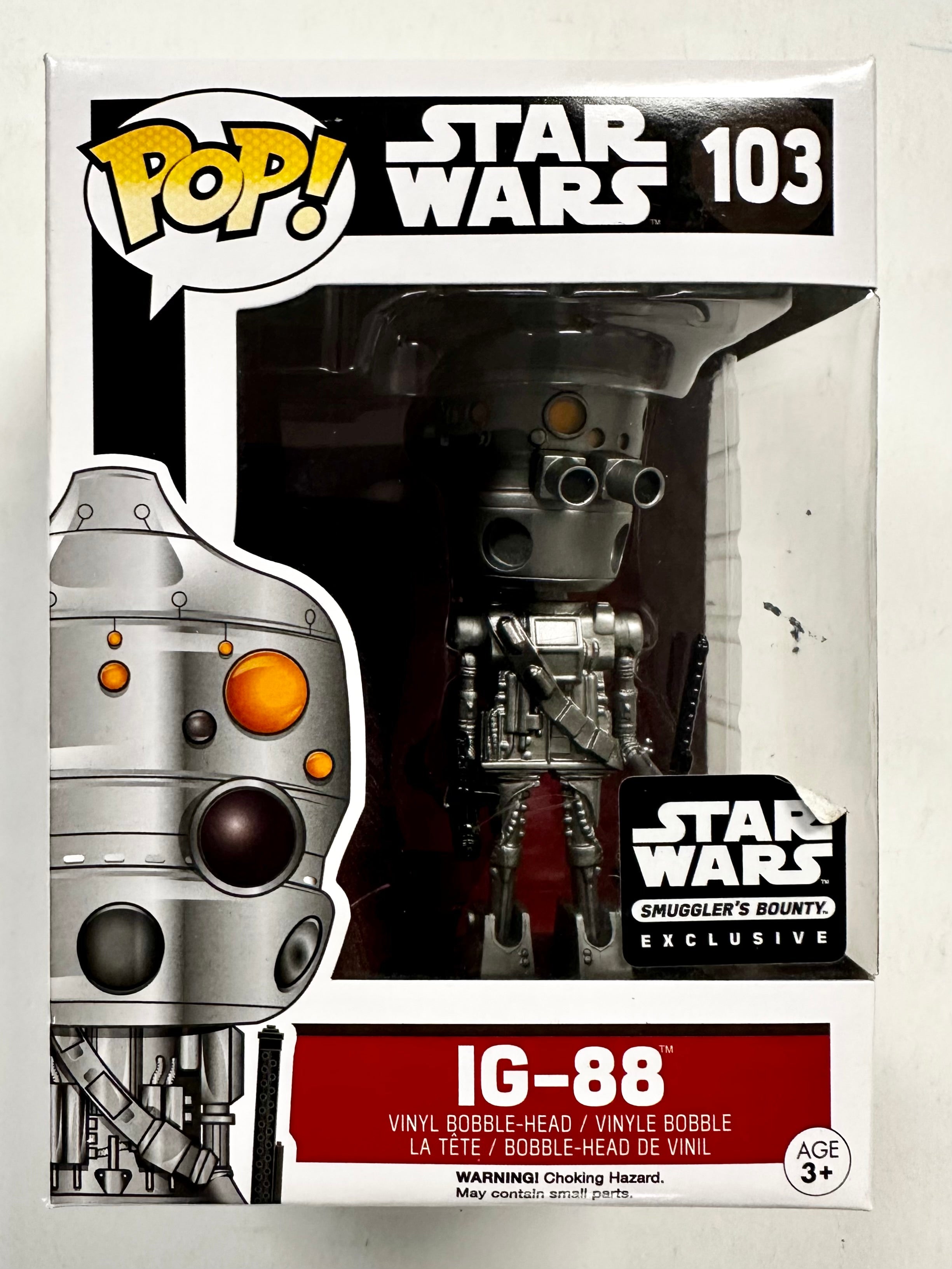 Funko Pop! Star Wars Droid IG-88 #103 Smugglers Bounty 2016 Vaulted Exclusive