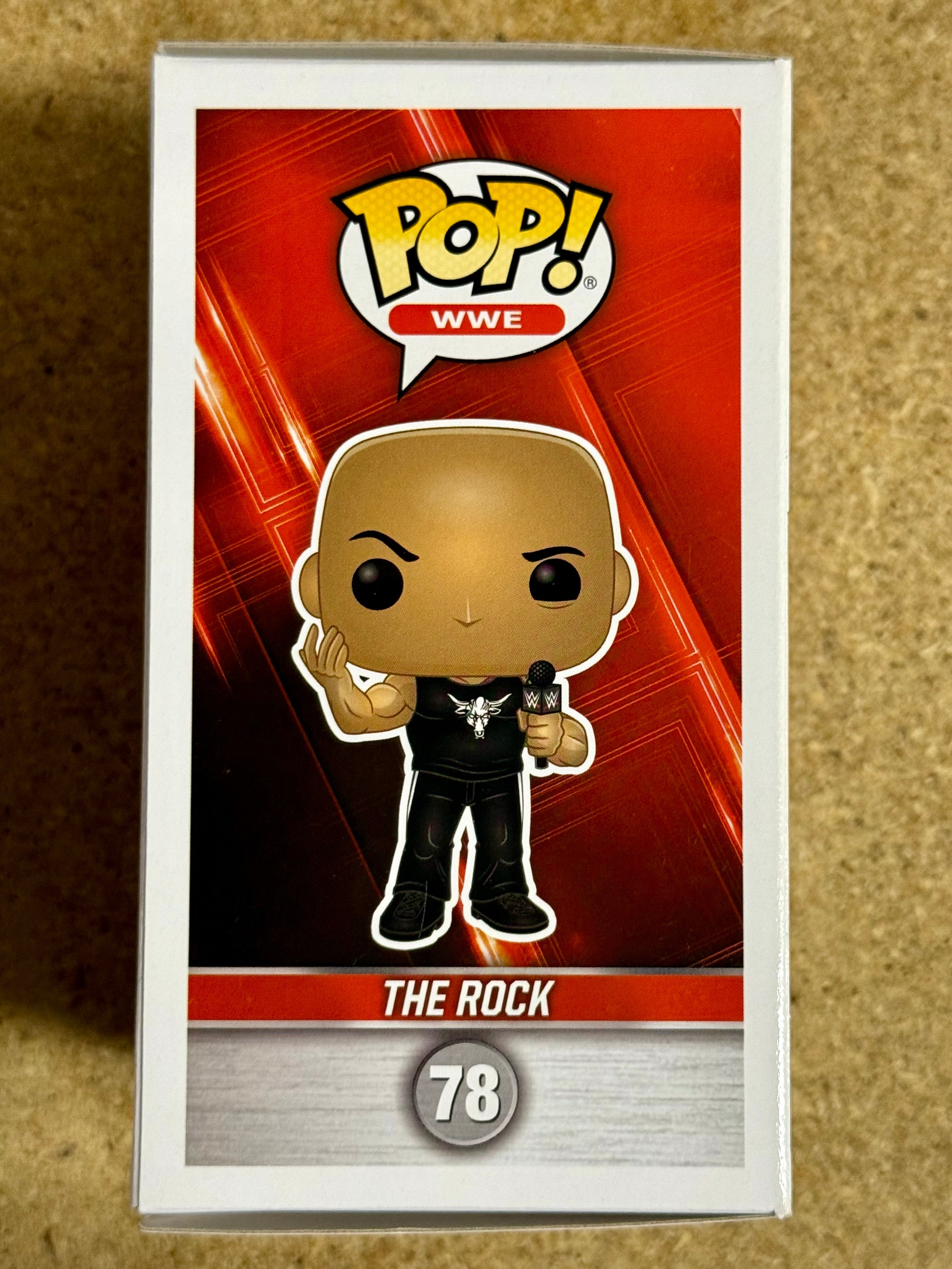 Funko Pop! WWE Dwayne “The Rock” Johnson #78 Wrestling Rock Bottom People’s Elbow