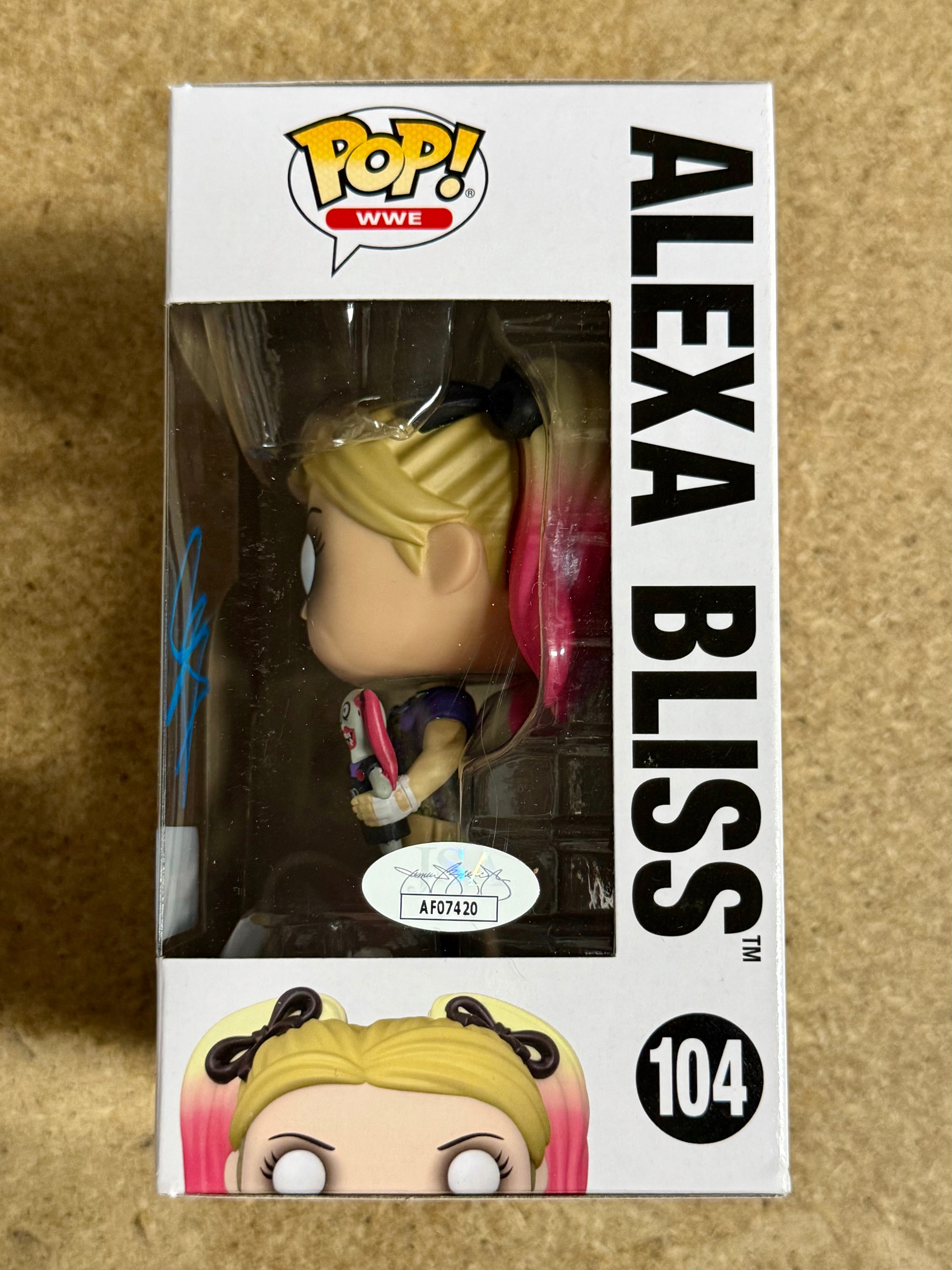 alexa-bliss-signed-wwe-women-wrestling-vaulted-exclusive-funko-pop-104-with-jsa-coa
