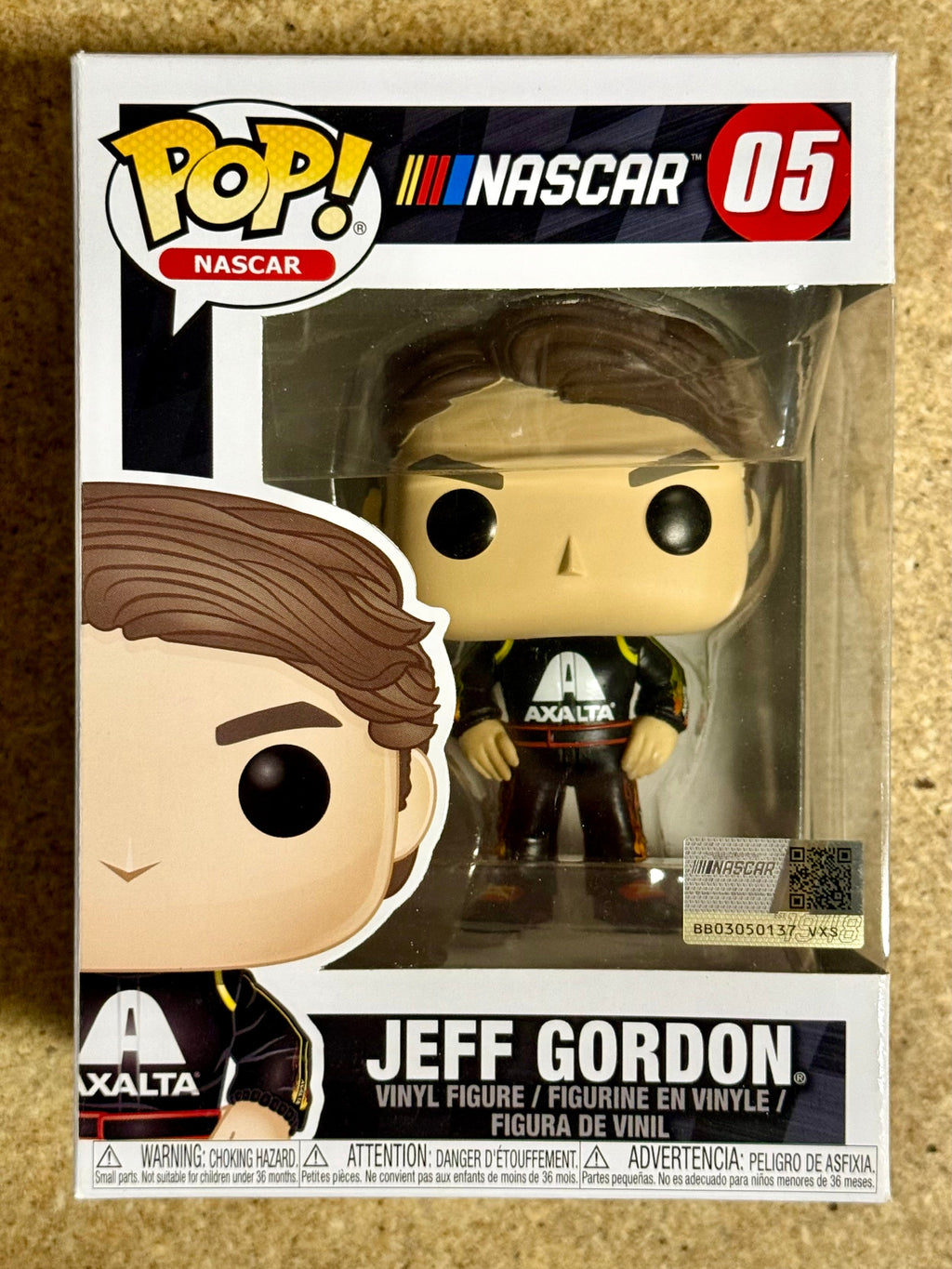 Funko Pop! NASCAR Jeff Gordon #05 Axalta Racing Car Driver 2019