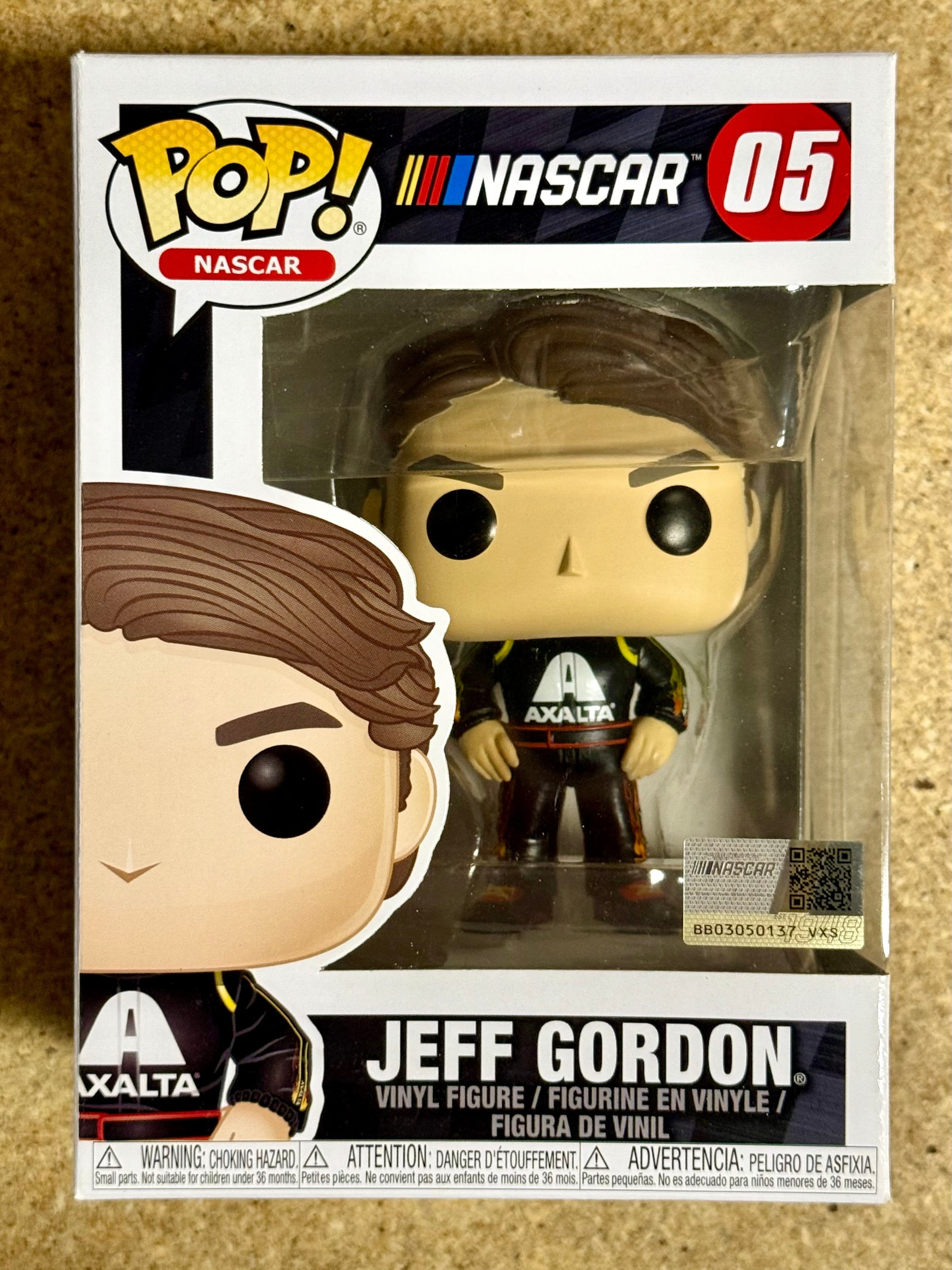 Funko Pop! NASCAR Jeff Gordon #05 Axalta Racing Car Driver 2019