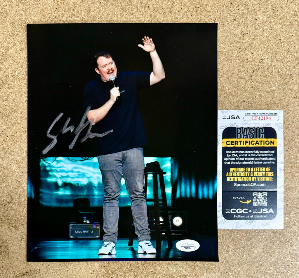 comedian-shane-gillis-stand-up-signed-8x10-photo-with-jsa-coa-2