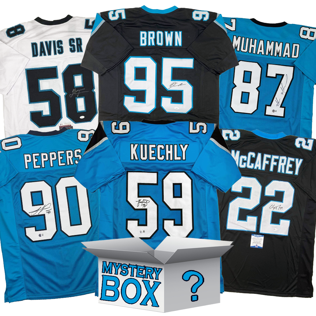 autographed-signed-carolina-football-jersey-mystery-box-with-psa-jsa-or-beckett-coa