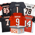 autographed-signed-cincinnati-football-jersey-mystery-box-with-psa-jsa-or-beckett-coa