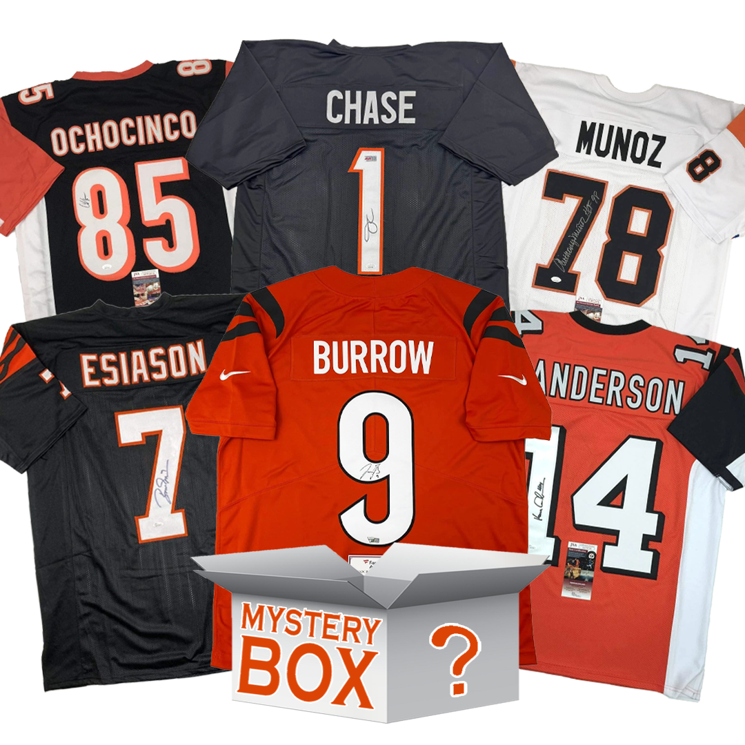 autographed-signed-cincinnati-football-jersey-mystery-box-with-psa-jsa-or-beckett-coa