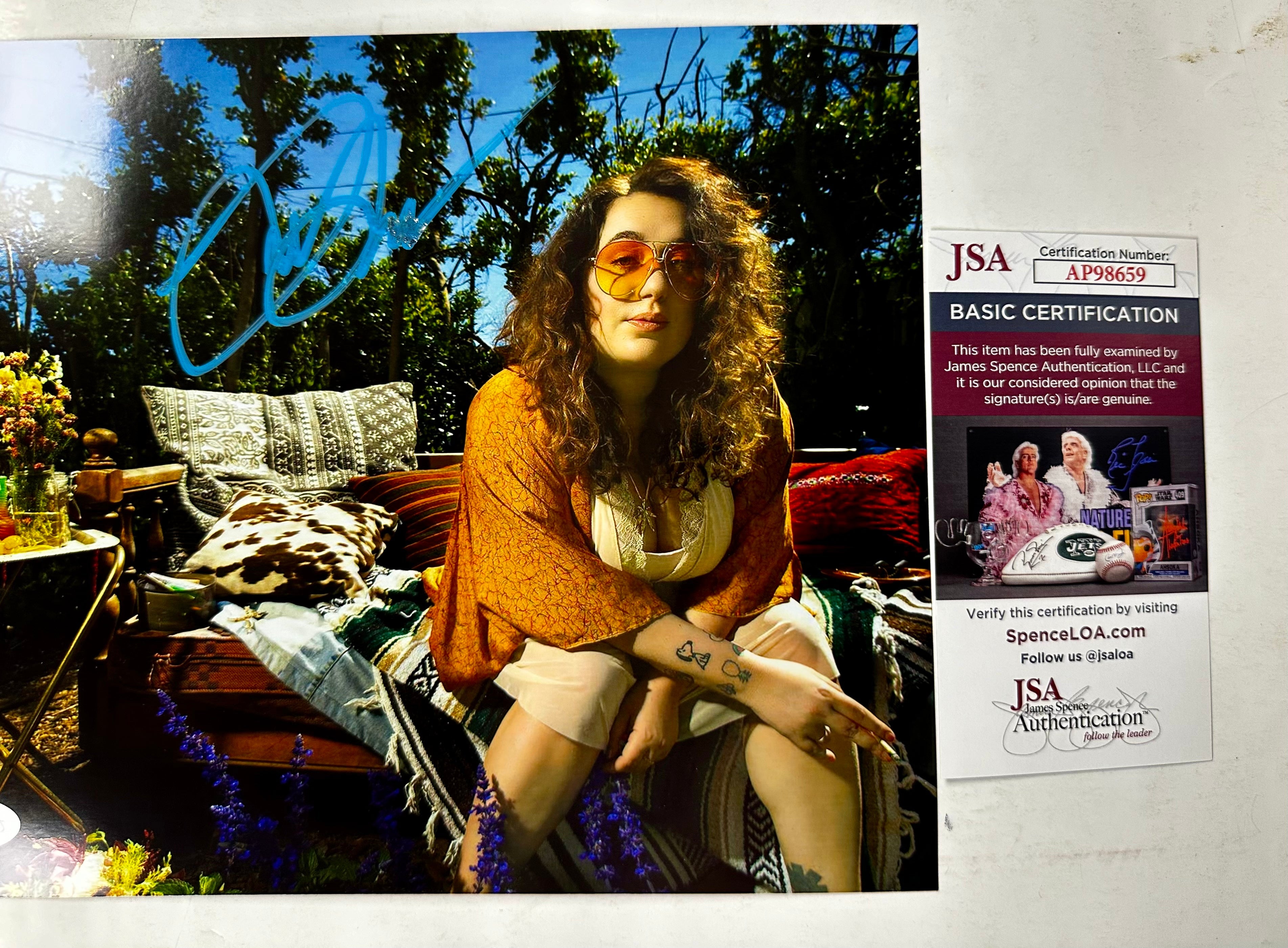 comedian-liza-treyger-signed-law-order-svu-podcast-8x10-photo-with-jsa-coa-1