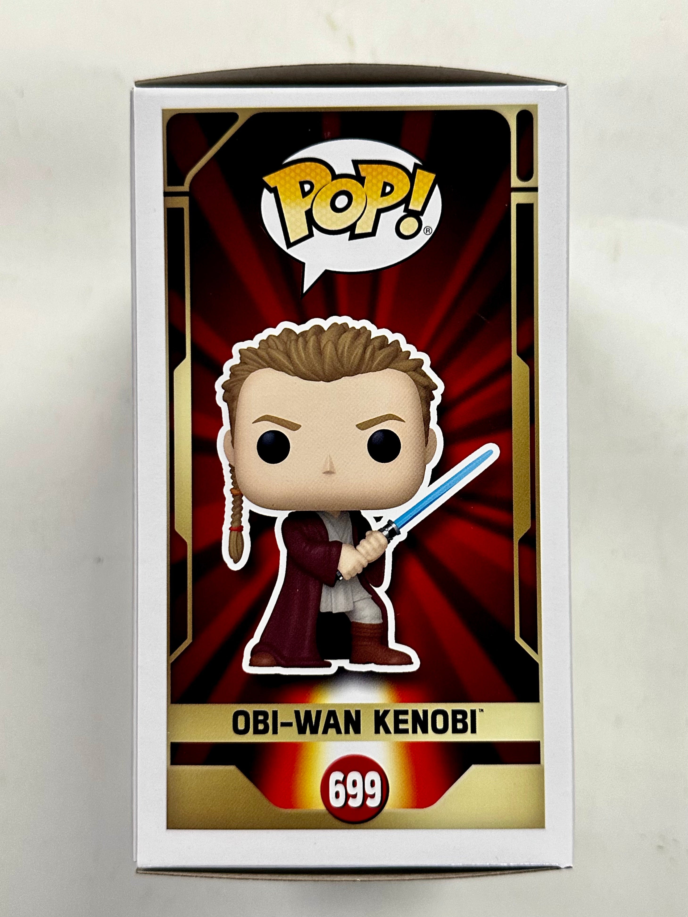 Funko Pop! Star Wars Young Obi-Wan Kenobi W/ Lightsaber #699 The Phantom Menace