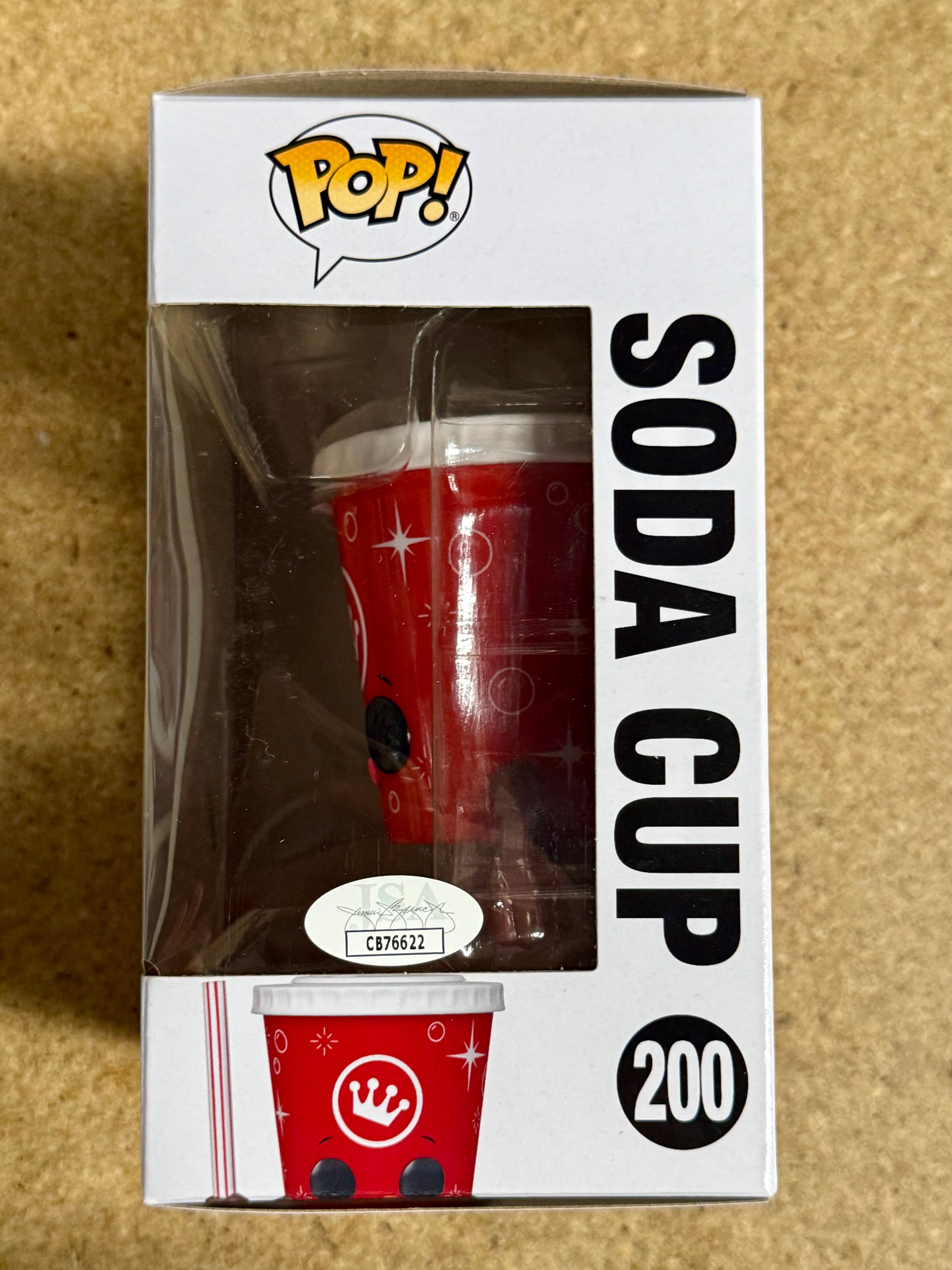 comedian-shane-gillis-signed-movie-theater-soda-cup-funko-pop-200-with-jsa-coa