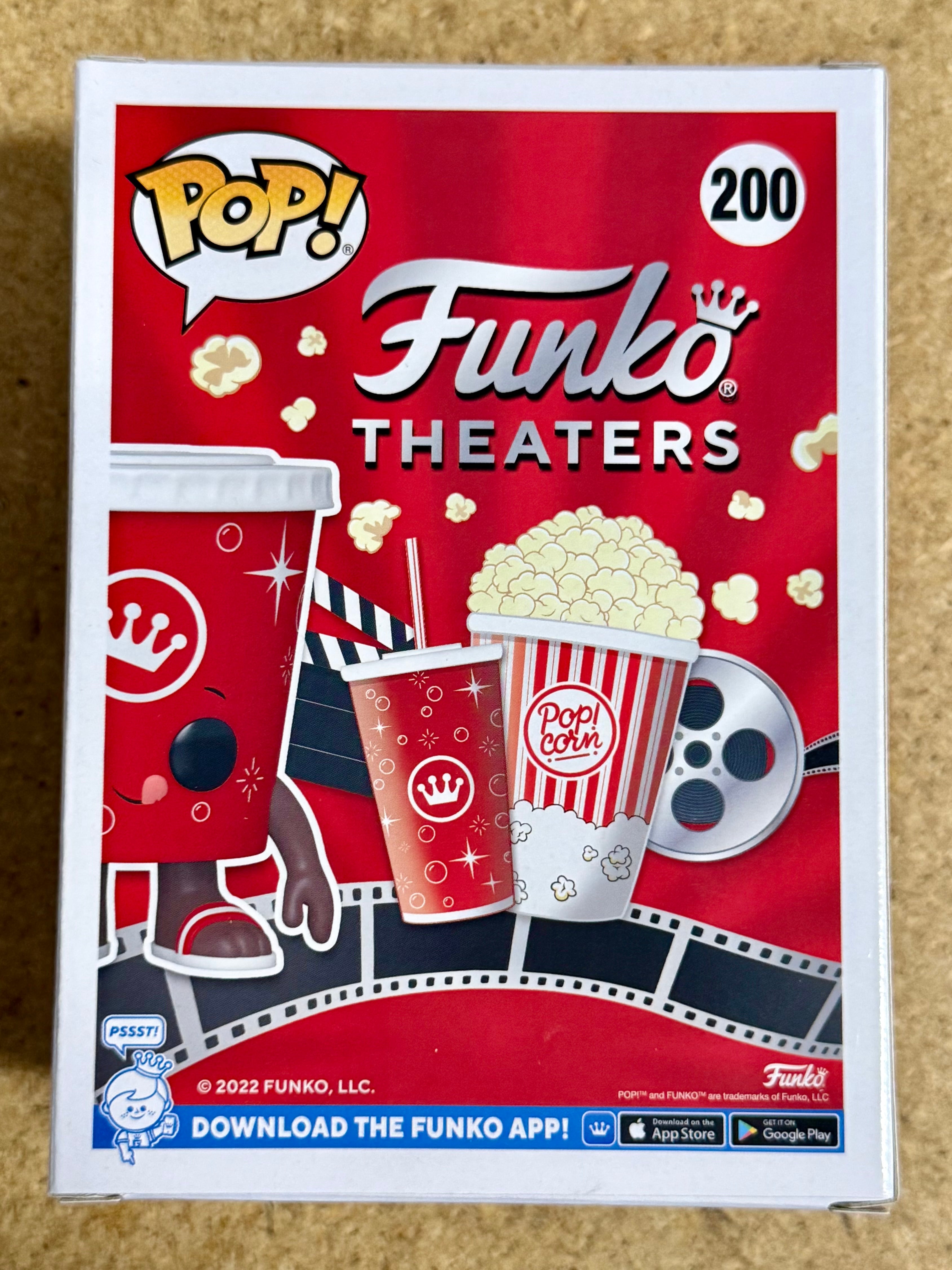 comedian-shane-gillis-signed-movie-theater-soda-cup-funko-pop-200-with-jsa-coa