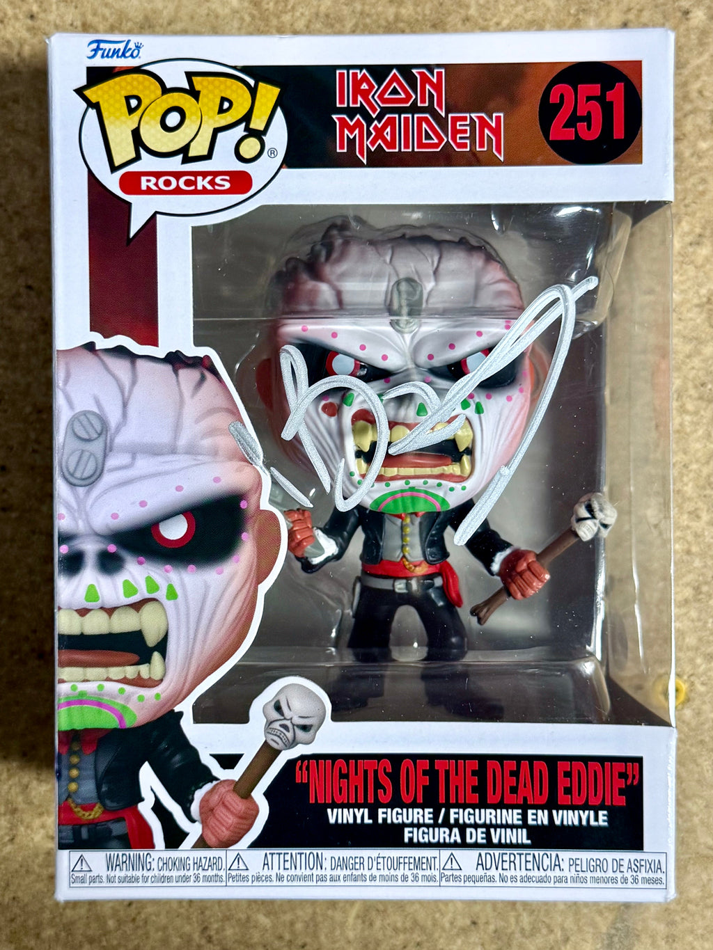 bruce-dickinson-signed-iron-maiden-eddie-funko-pop-rocks-251-with-jsa-coa