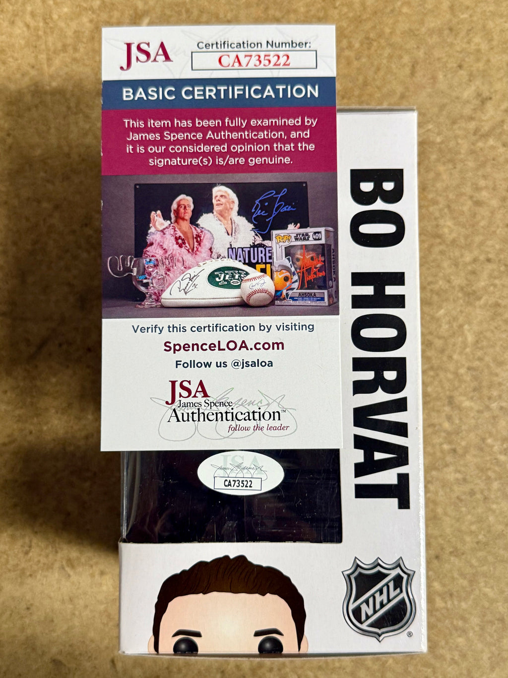 bo-horvat-signed-funko-pop-25-nhl-canada-vancouver-canucks-with-jsa-coa