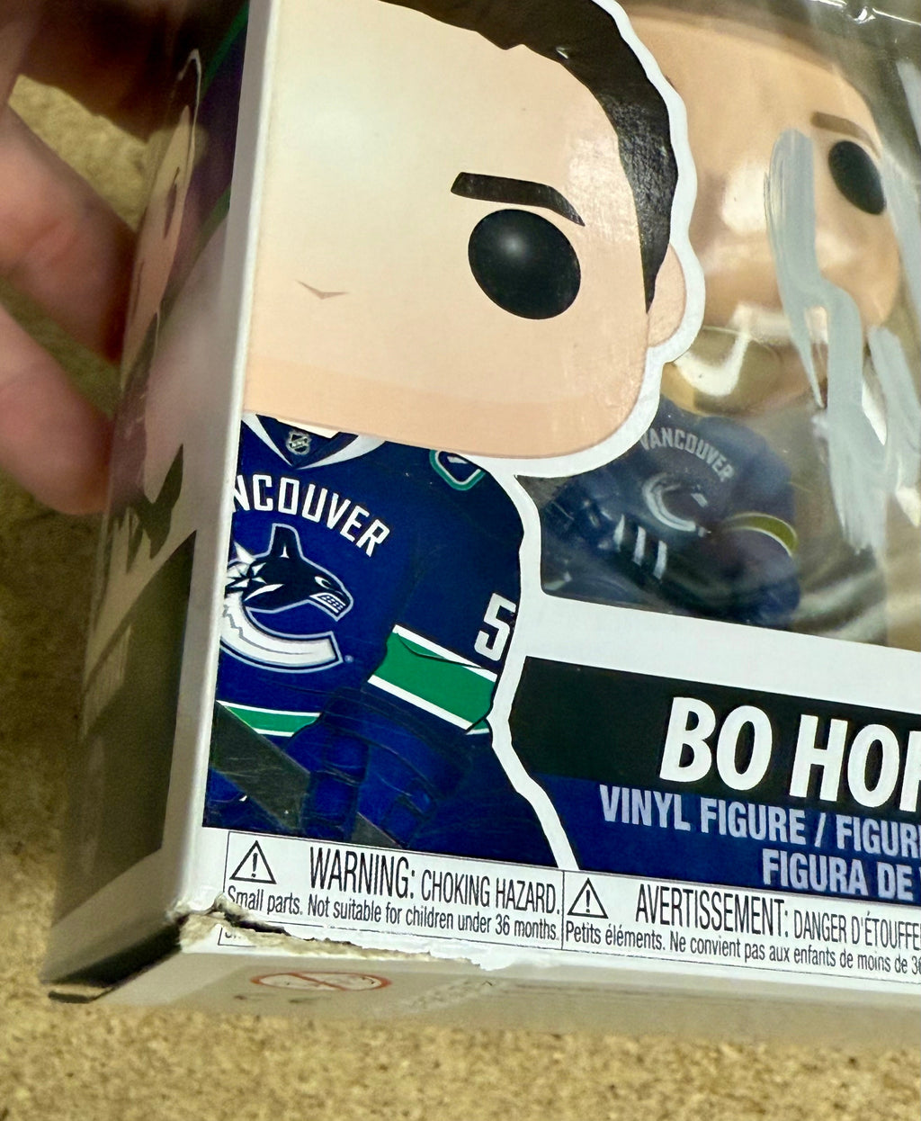bo-horvat-signed-funko-pop-25-nhl-canada-vancouver-canucks-with-jsa-coa