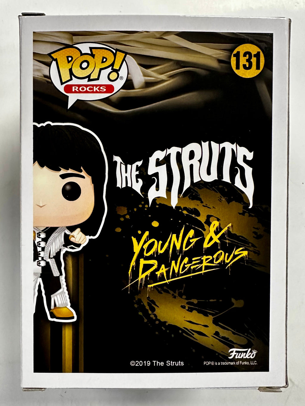 Luke Spiller Signed The Struts #131 Young & Dangerous Funko Pop! With JSA COA