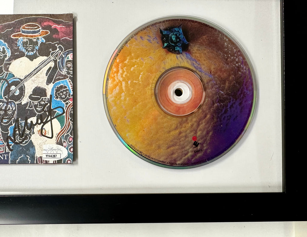 Phish (Trey Anastasio, Page & Mike) Signed Paid Advertisement Framed CD JSA COA