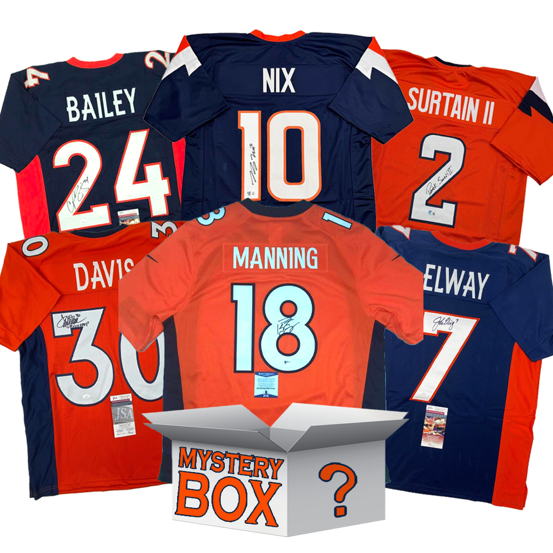 autographed-signed-denver-football-jersey-mystery-box-with-psa-jsa-or-beckett-coa
