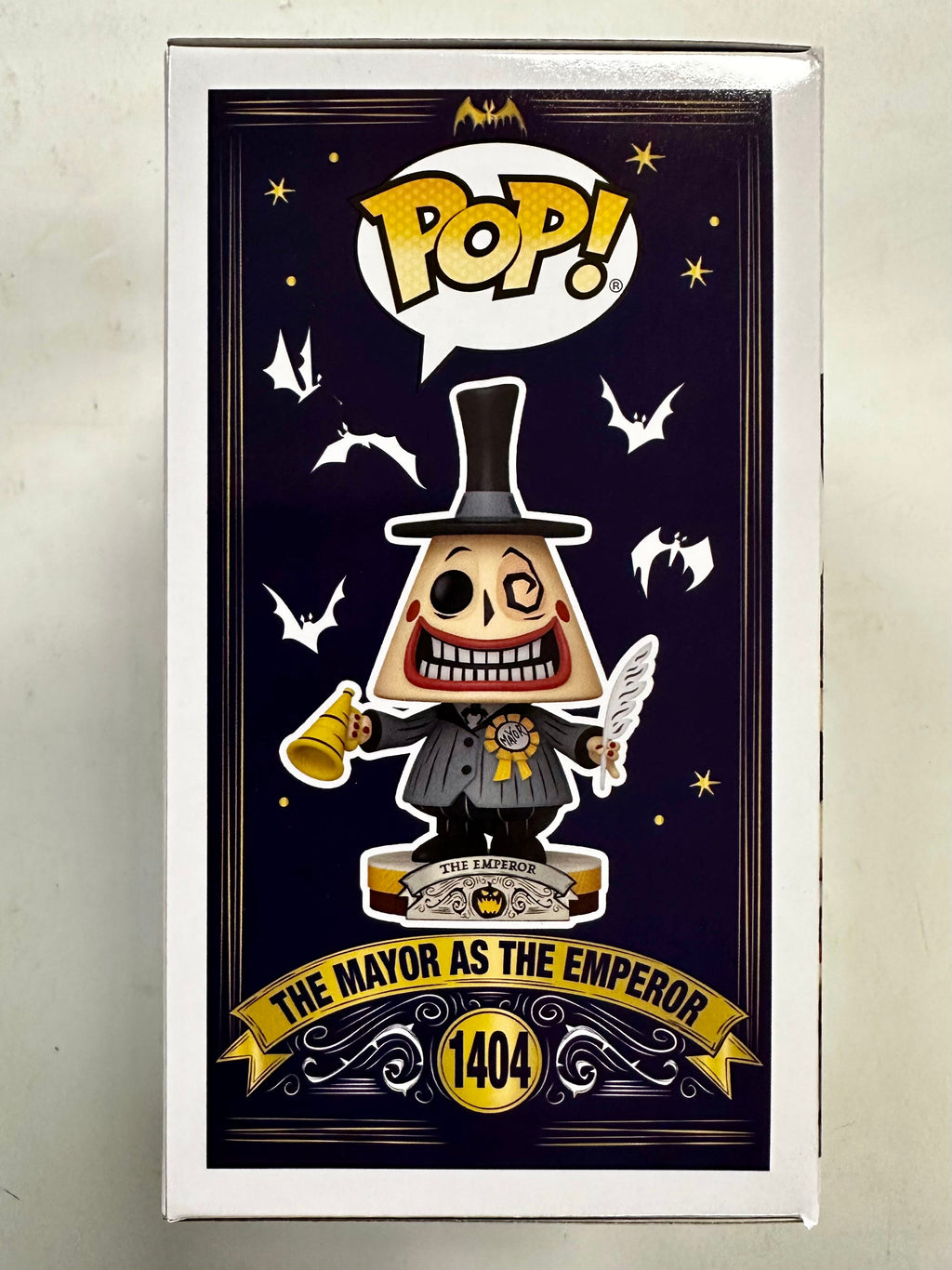 Funko Pop! Disney Mayor As The Emperor #1404 Nightmare Christmas 2023 Exclusive