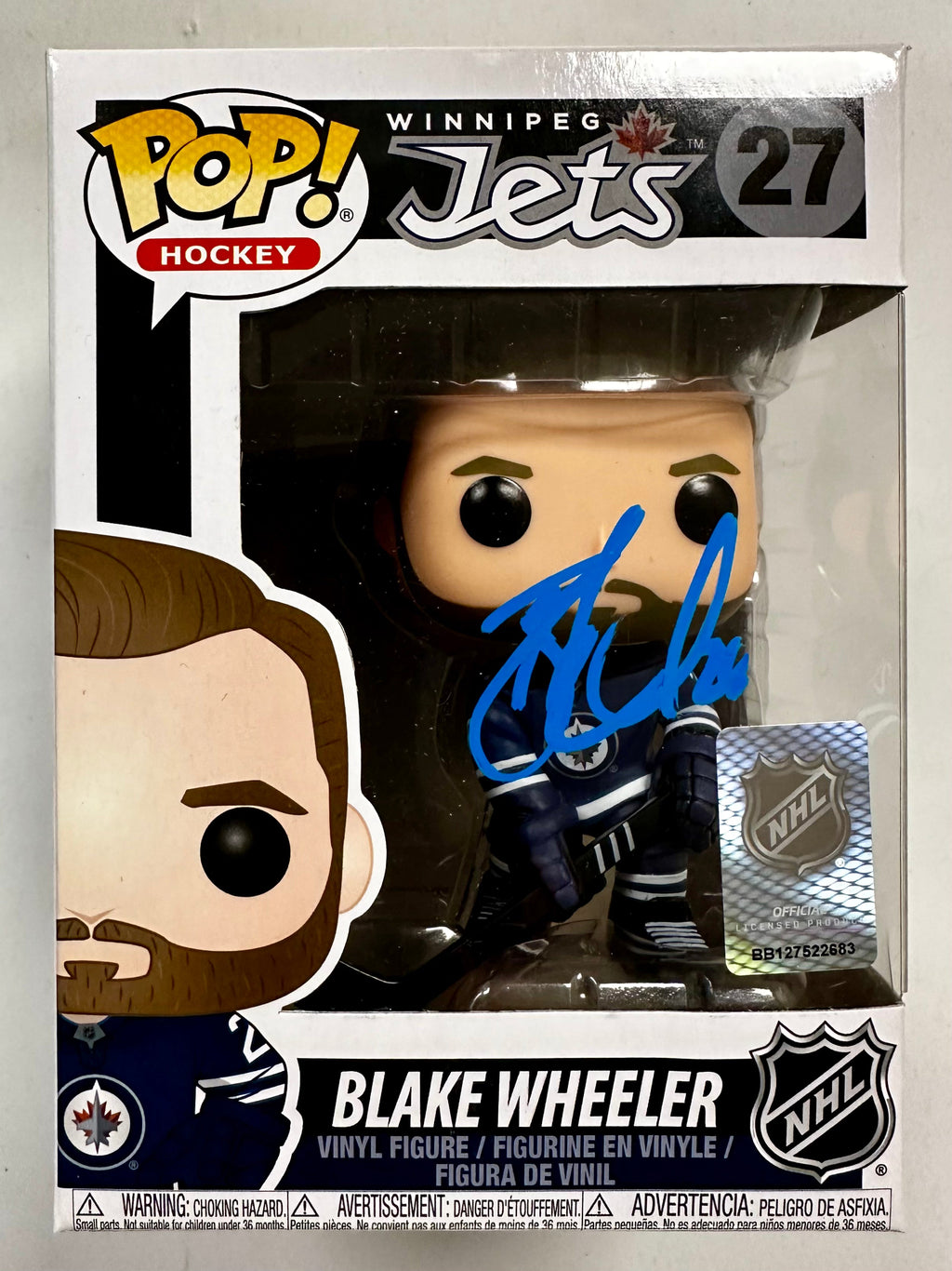 blake-wheeler-signed-nhl-winnipeg-jets-funko-pop-27-with-exclusive-jsa-coa