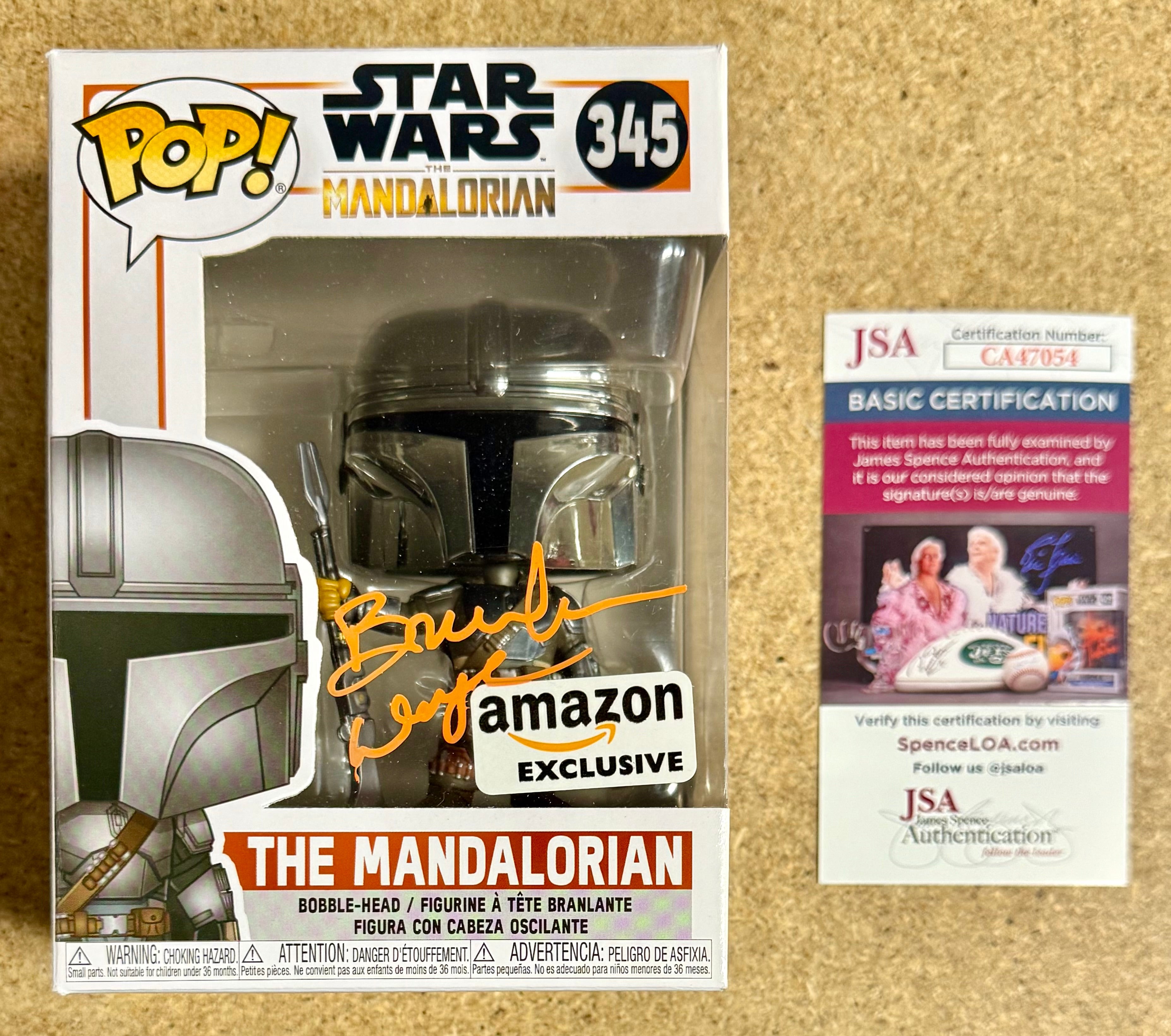 brendan-wayne-signed-mandalorian-star-wars-exclusive-funko-pop-345-with-jsa-coa