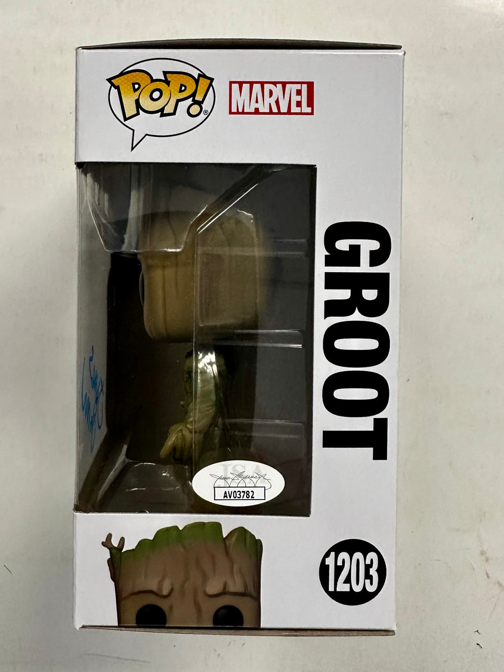 director-james-gunn-signed-funko-pop-marvel-1203-groot-guardians-of-the-galaxy-vol-3-gotg-2023-with-jsa-coa