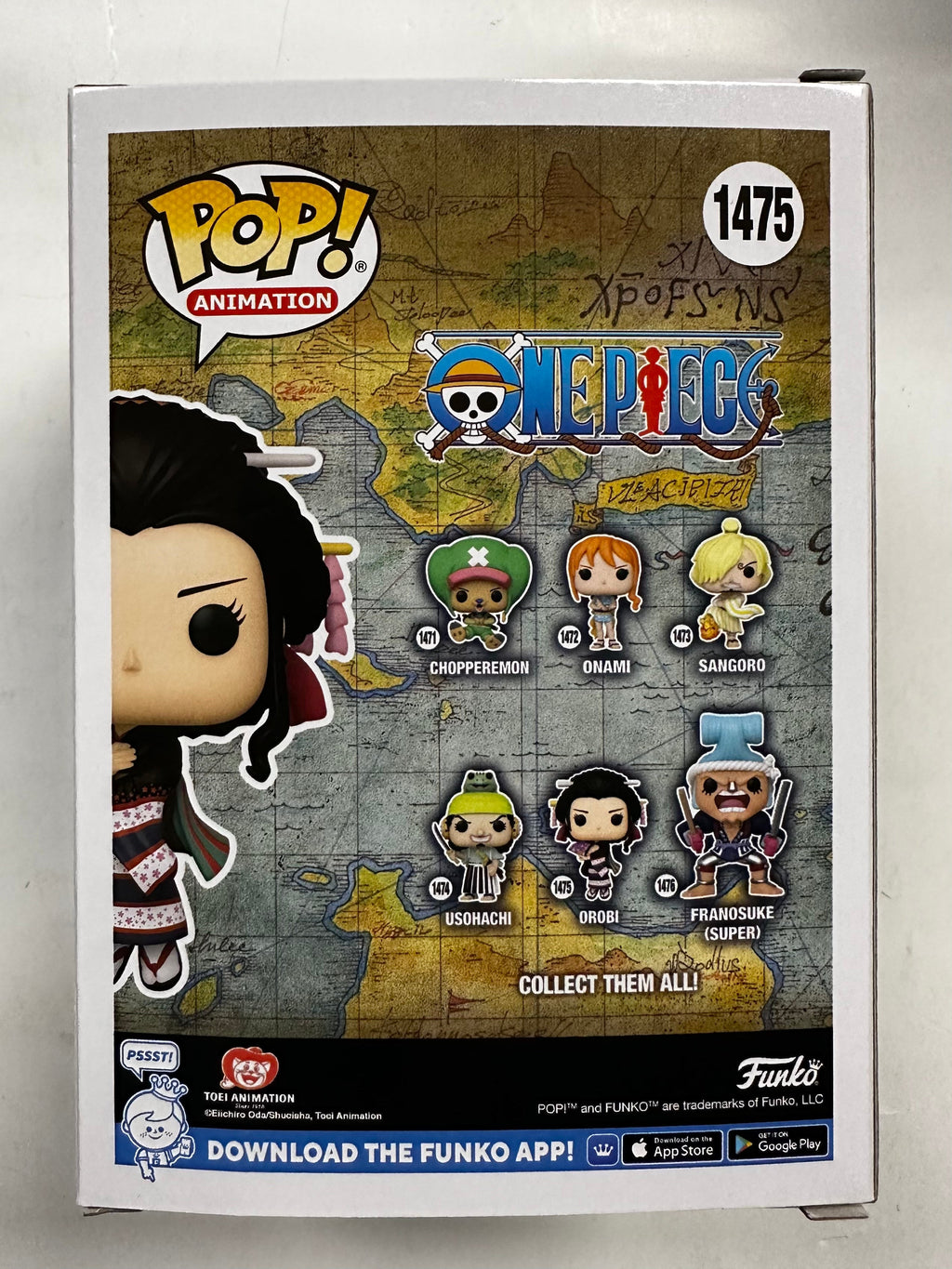 Funko Pop! Animation Orobi #1475 One Piece 2023 Straw Hat Pirates Nico Robin