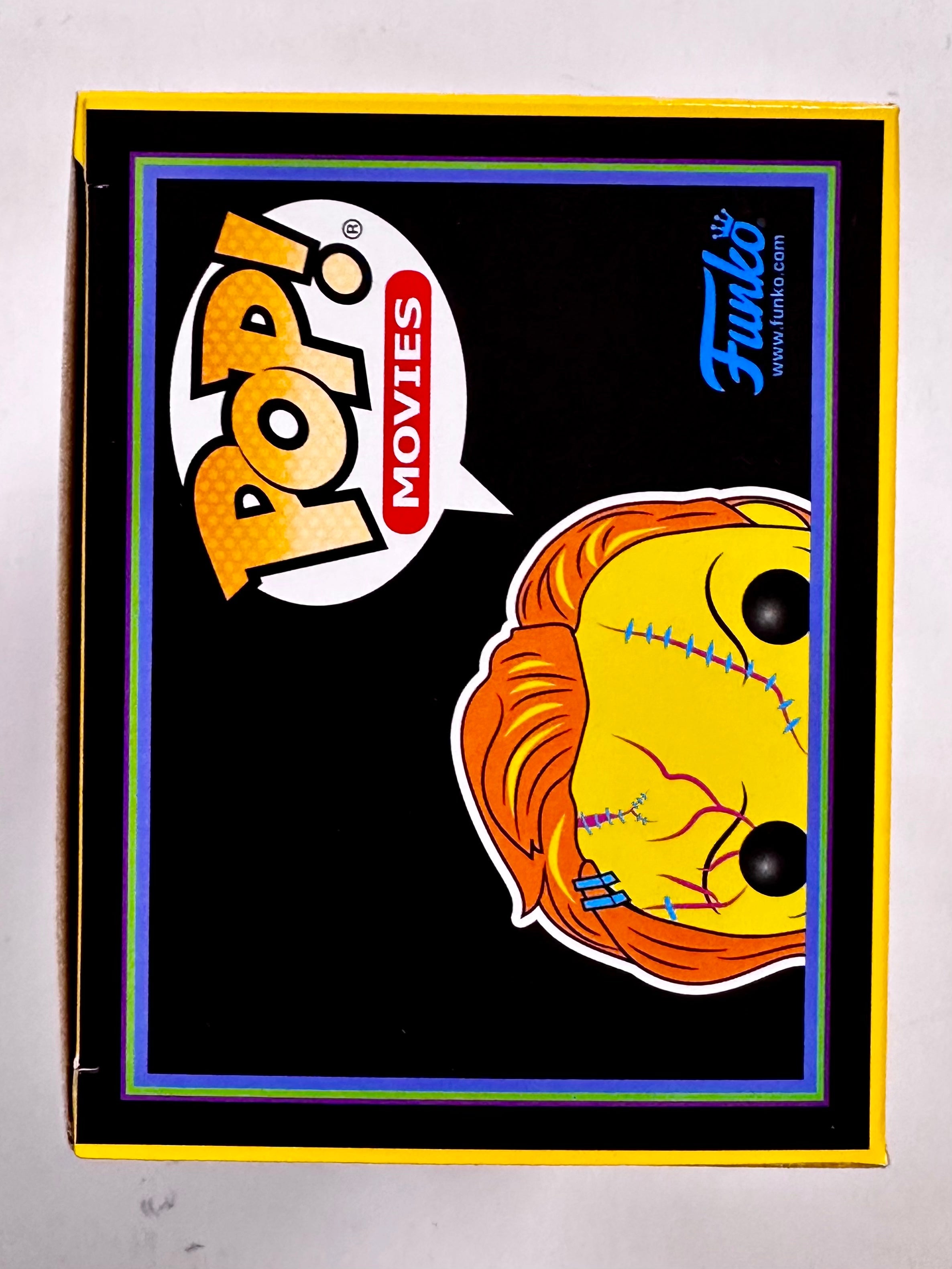 Funko Pop! Movies Black Light Chucky #315 Child’s Play Bride Of 2023 EE Exclusive