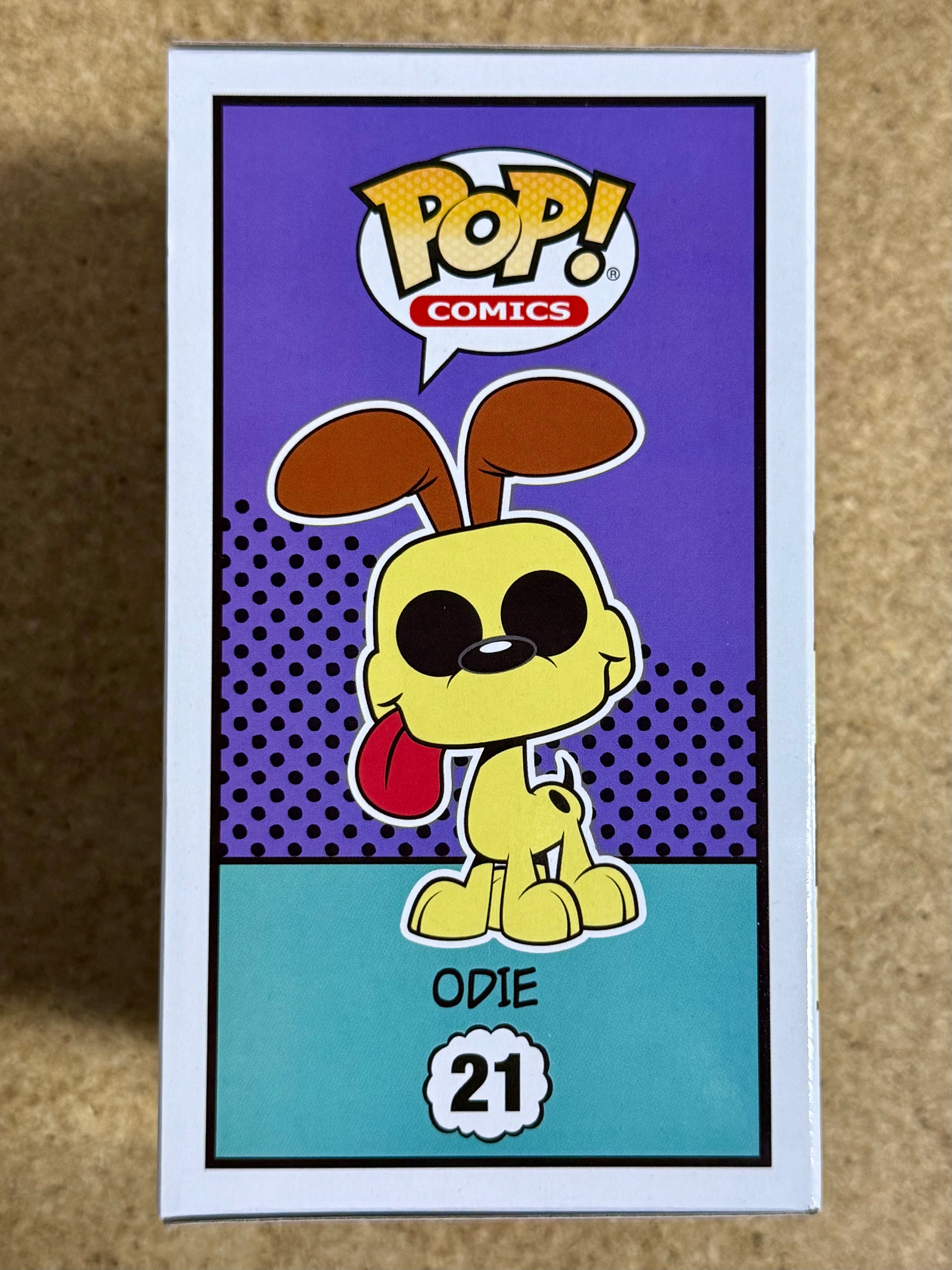 Funko Pop! Comics Odie The Dog #21 Garfield Nickelodeon 2024