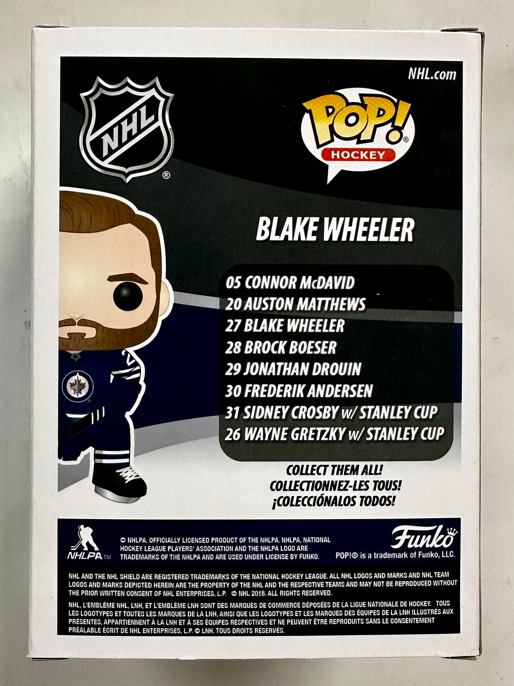 blake-wheeler-signed-nhl-winnipeg-jets-funko-pop-27-with-exclusive-jsa-coa