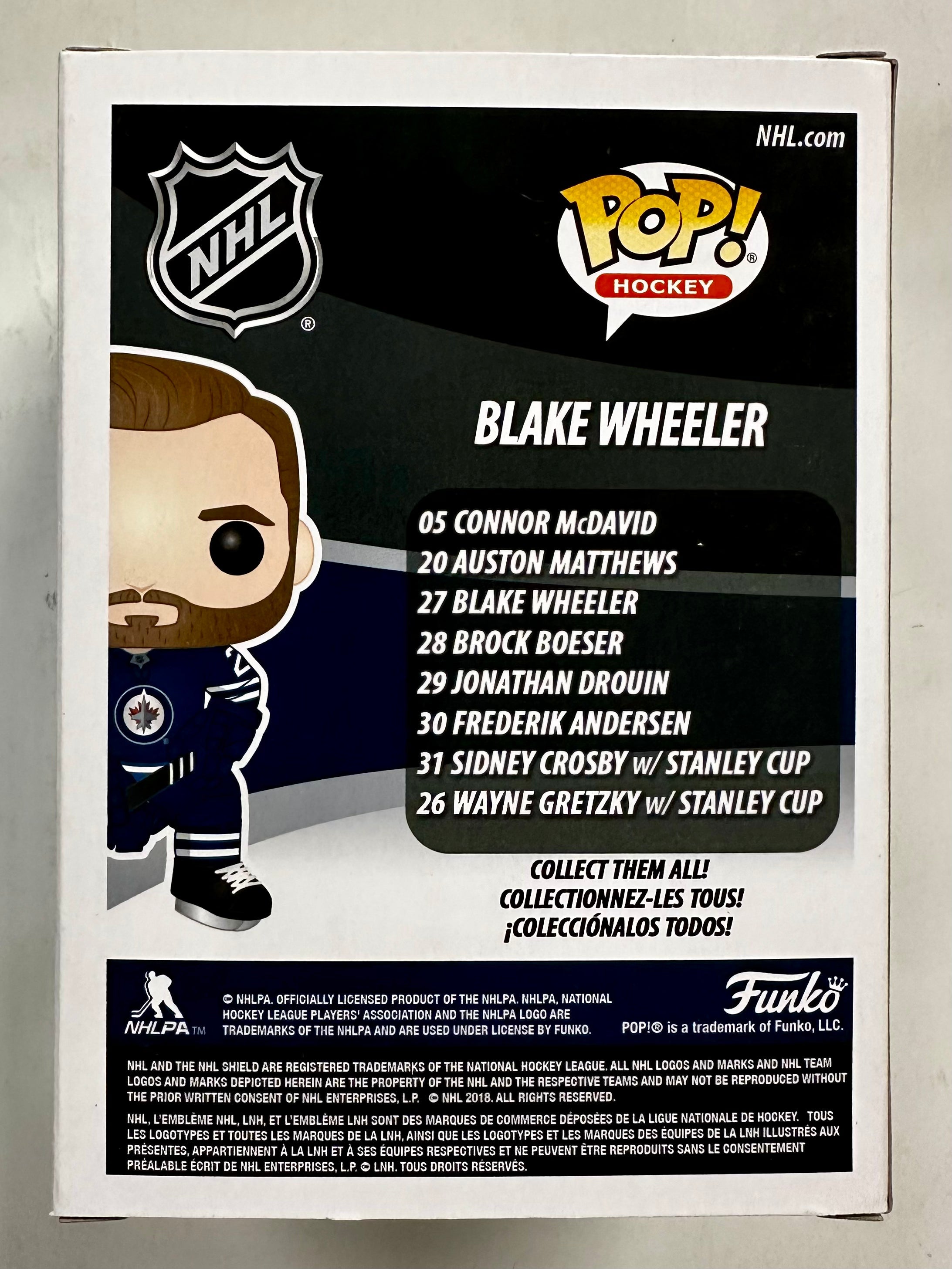 blake-wheeler-signed-nhl-winnipeg-jets-funko-pop-27-with-exclusive-jsa-coa